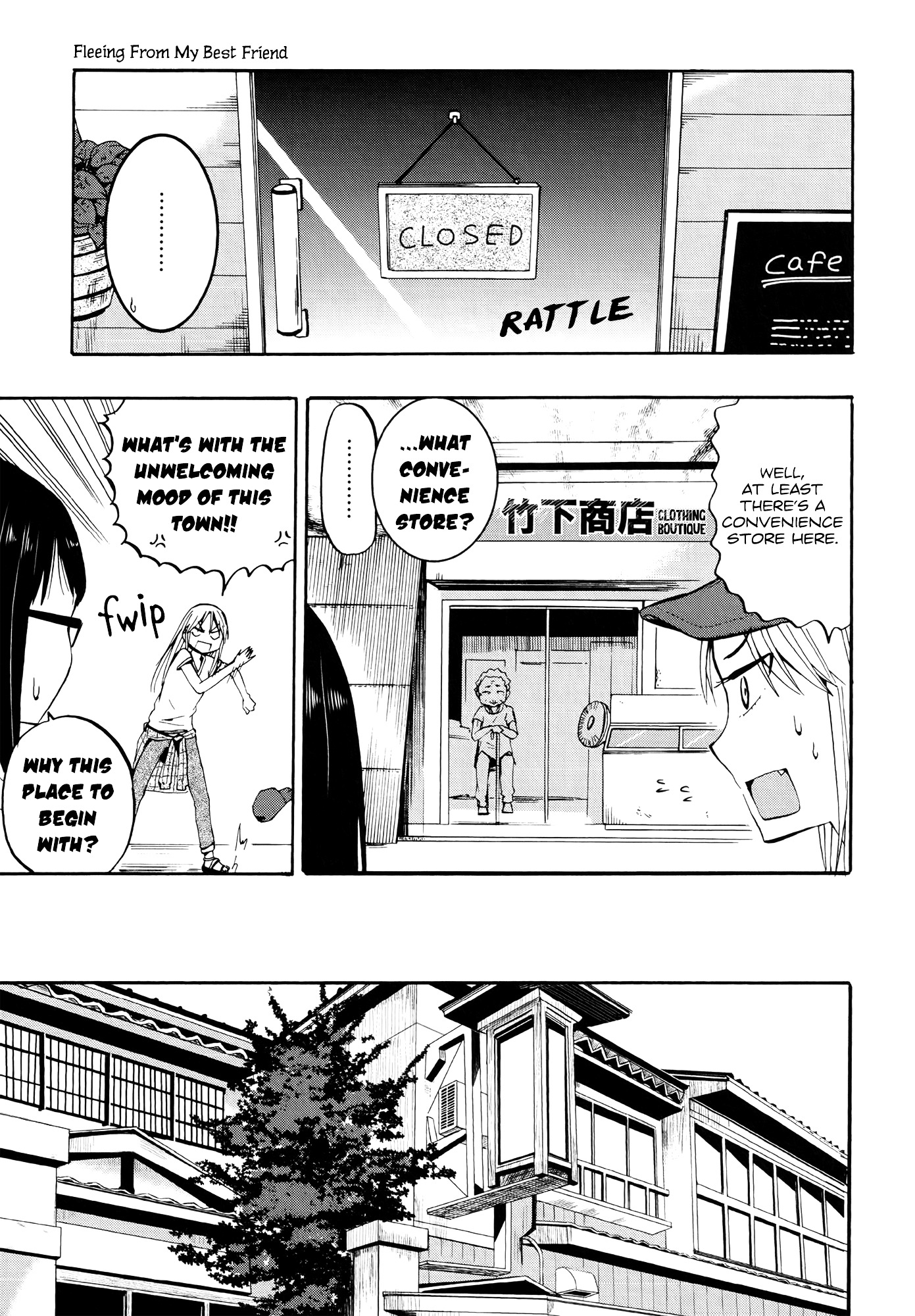 Out of the Blue! Chapter 3.2 page 11 - Chapter 3 v2 : Fleeing From My Best Friend 2