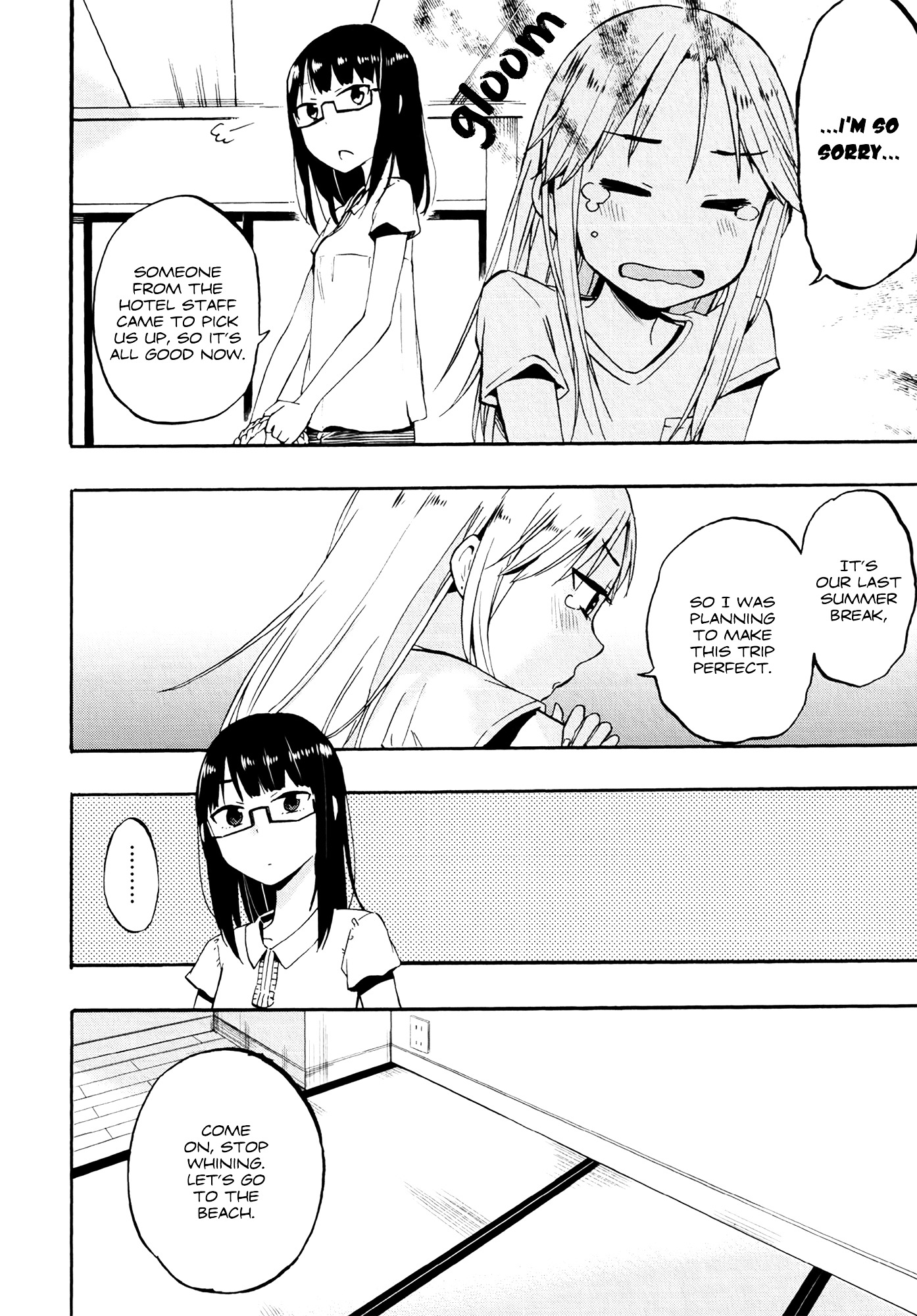 Out of the Blue! Chapter 3.2 page 12 - Chapter 3 v2 : Fleeing From My Best Friend 2