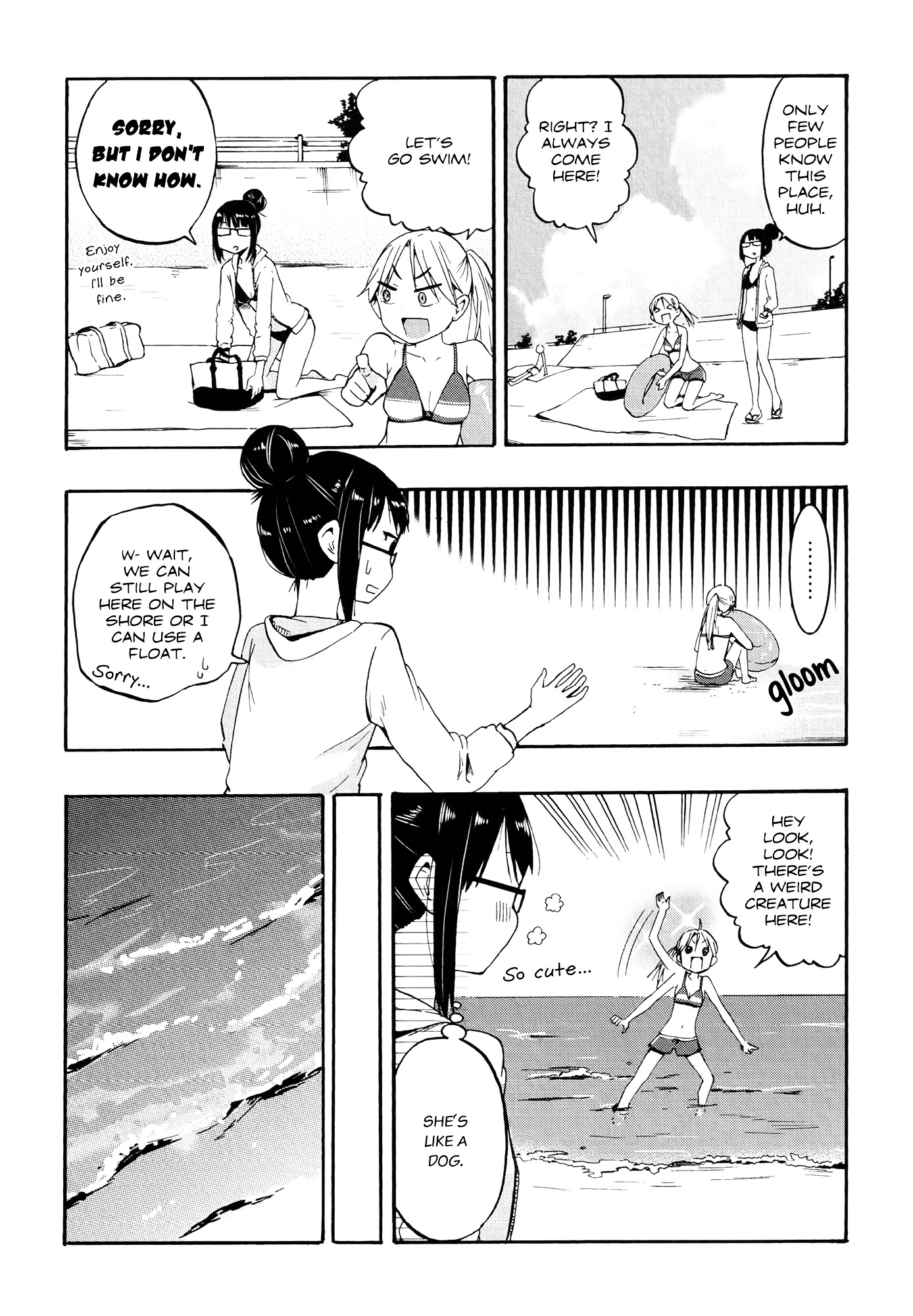Out of the Blue! Chapter 3.2 page 14 - Chapter 3 v2 : Fleeing From My Best Friend 2