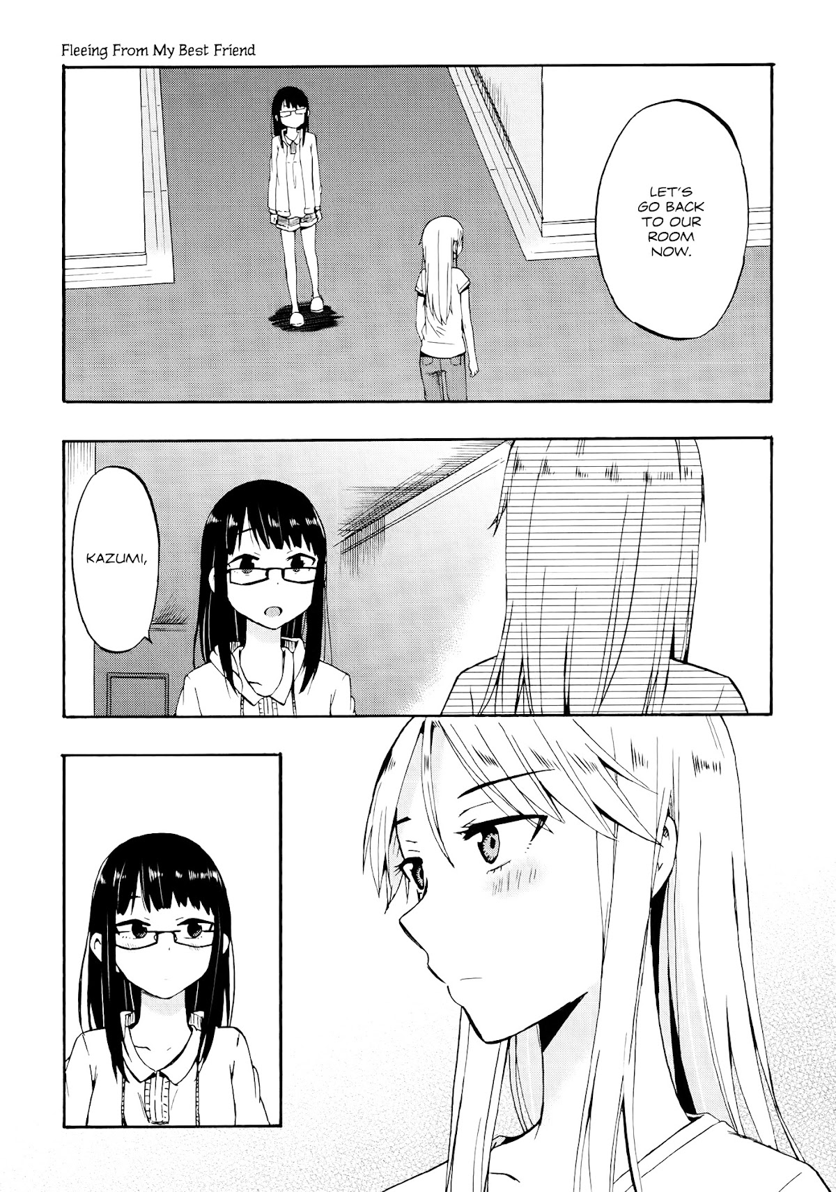 Out of the Blue! Chapter 3.2 page 19 - Chapter 3 v2 : Fleeing From My Best Friend 2