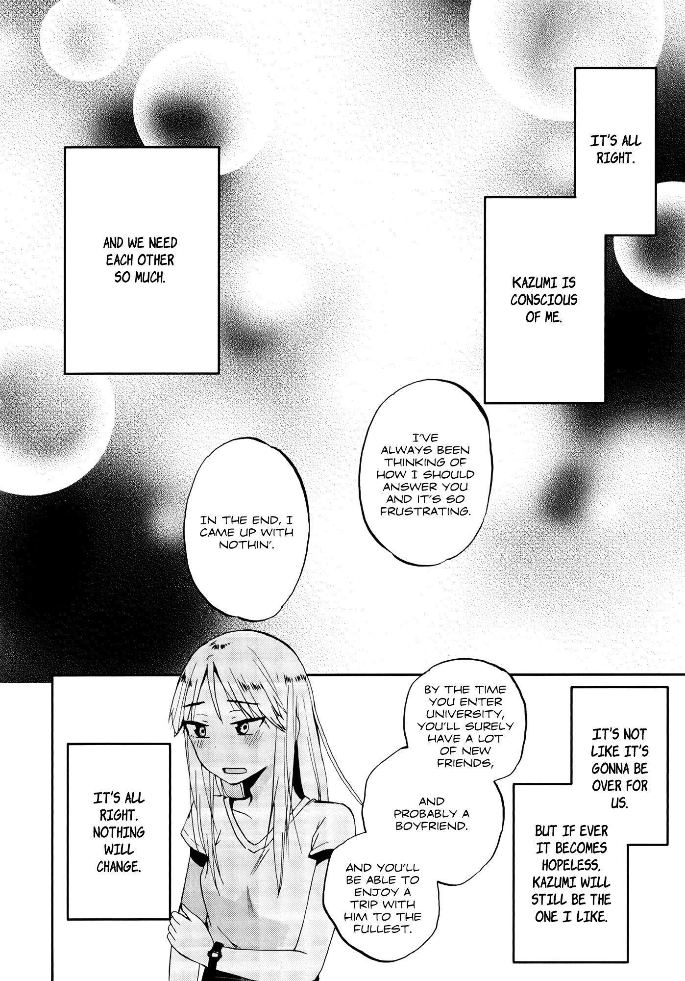 Out of the Blue! Chapter 3.2 page 24 - Chapter 3 v2 : Fleeing From My Best Friend 2