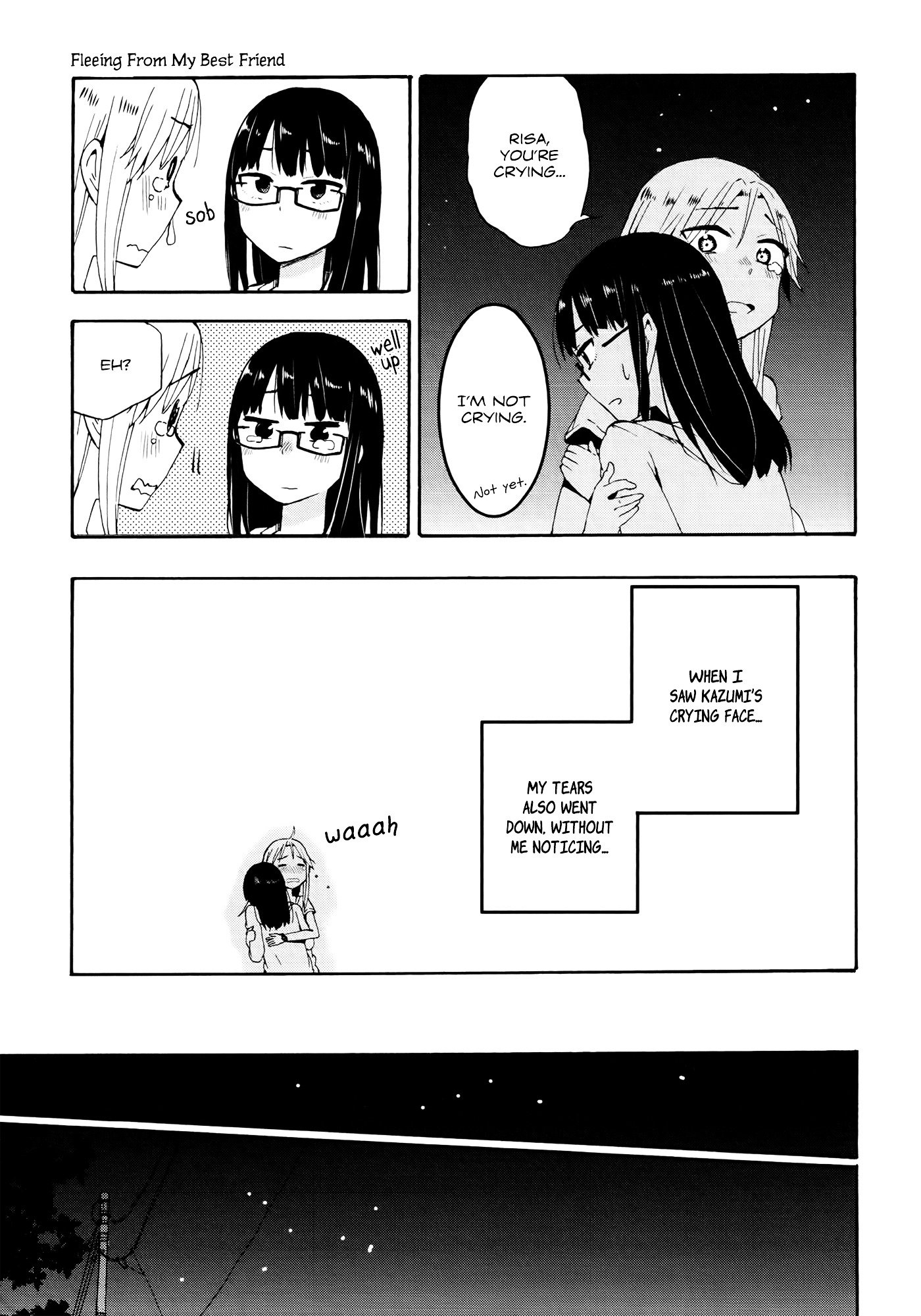 Out of the Blue! Chapter 3.2 page 29 - Chapter 3 v2 : Fleeing From My Best Friend 2