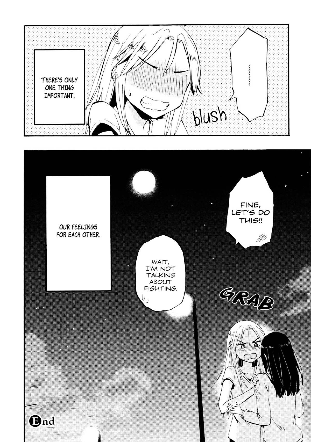 Out of the Blue! Chapter 3.2 page 32 - Chapter 3 v2 : Fleeing From My Best Friend 2