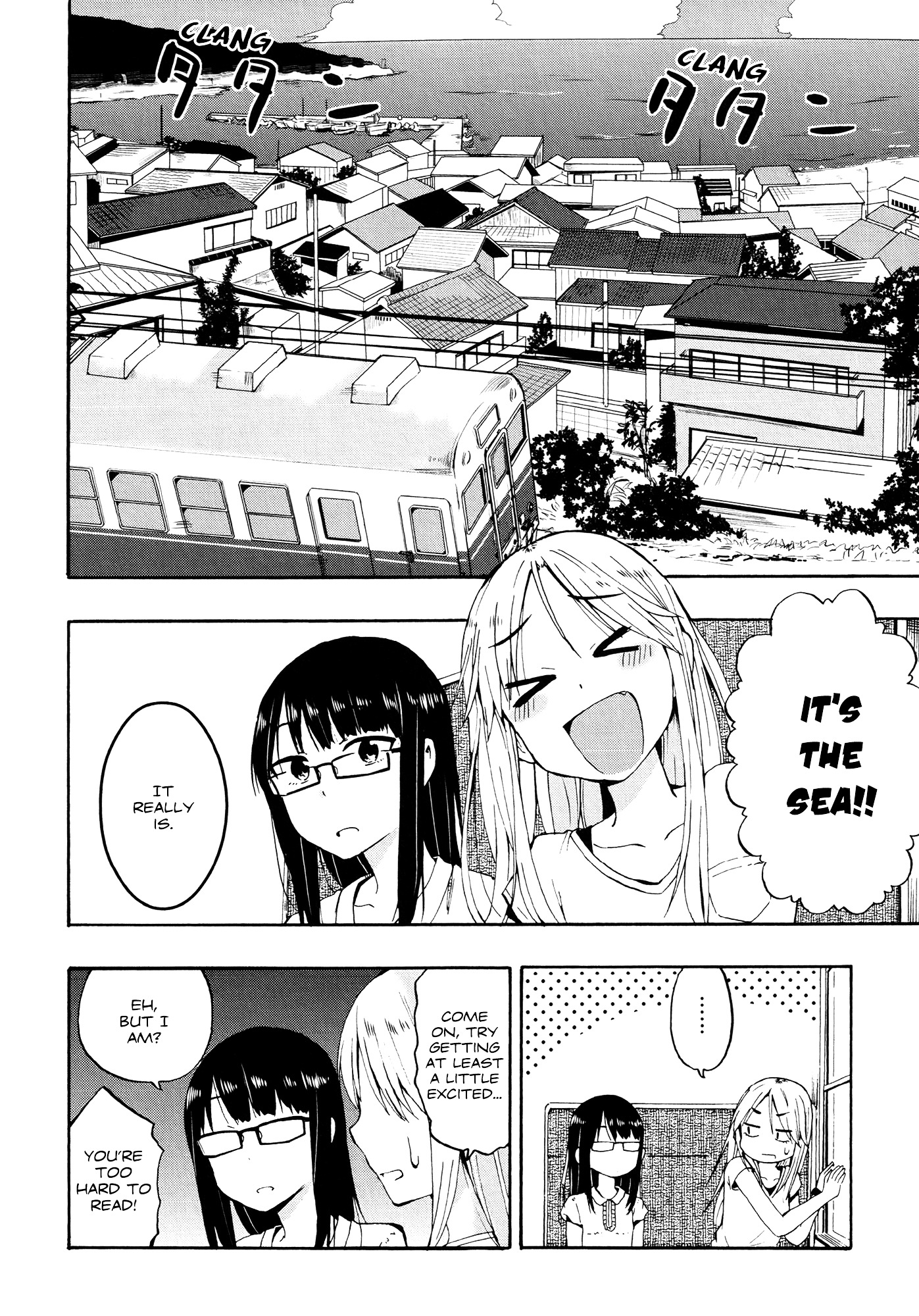 Out of the Blue! Chapter 3.2 page 4 - Chapter 3 v2 : Fleeing From My Best Friend 2