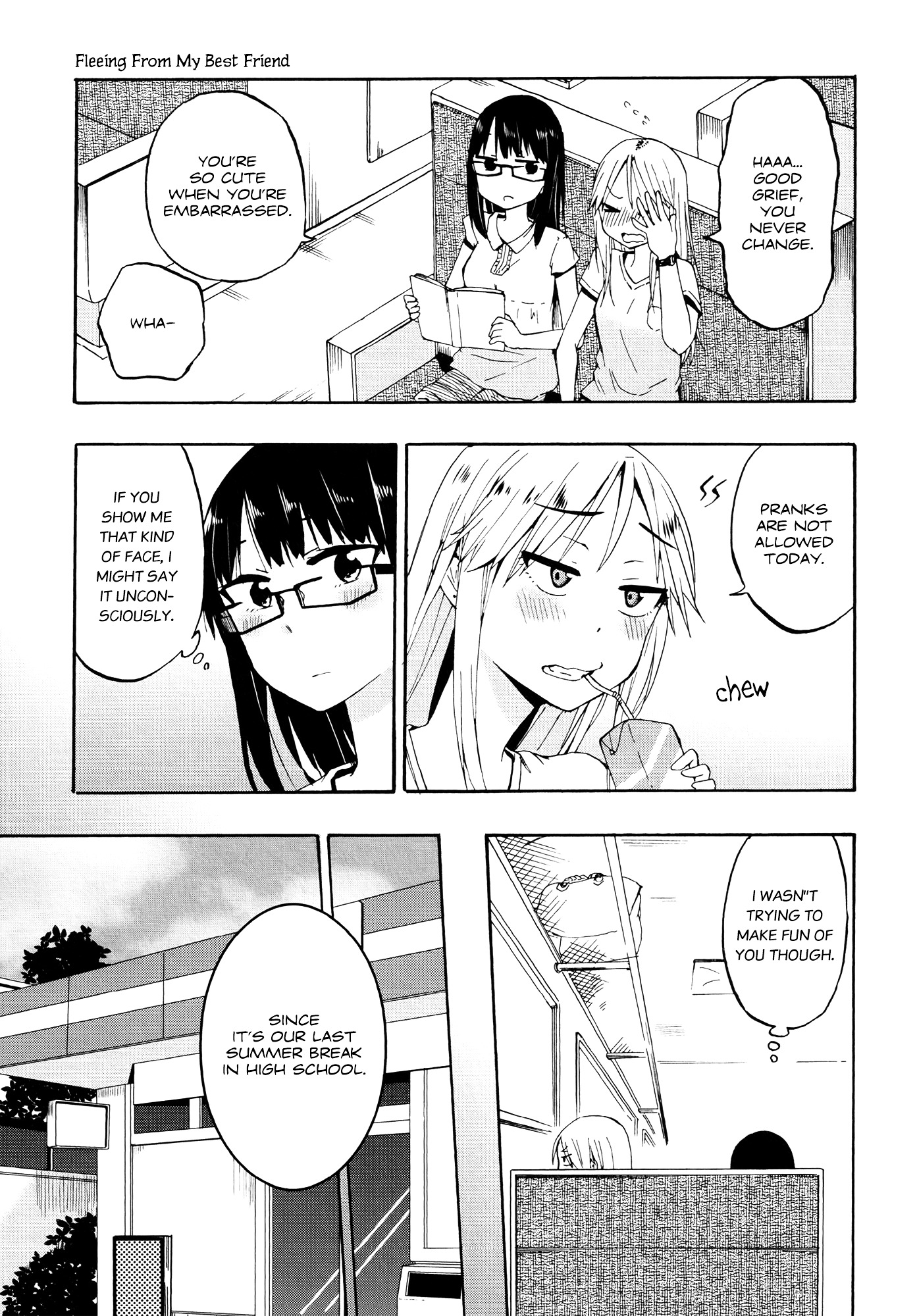 Out of the Blue! Chapter 3.2 page 7 - Chapter 3 v2 : Fleeing From My Best Friend 2