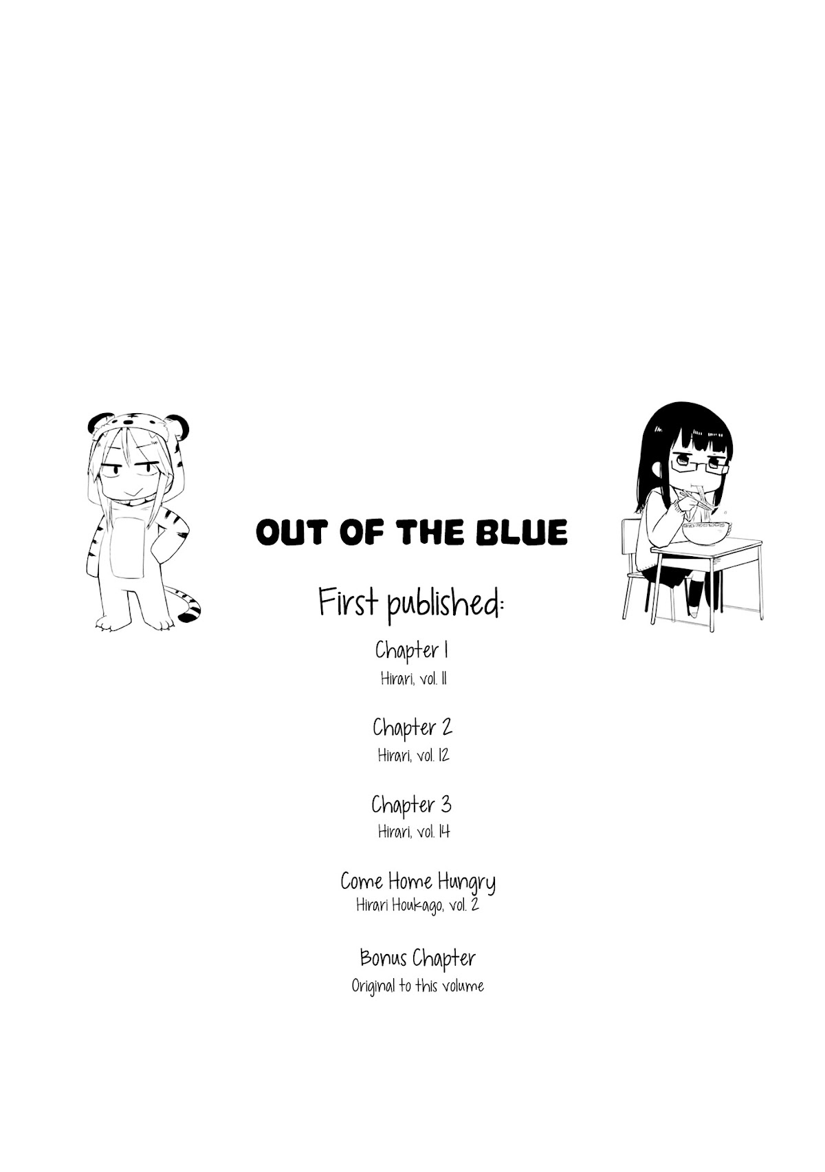 Out of the Blue! Chapter 3.5 page 13 - Chapter 3.5