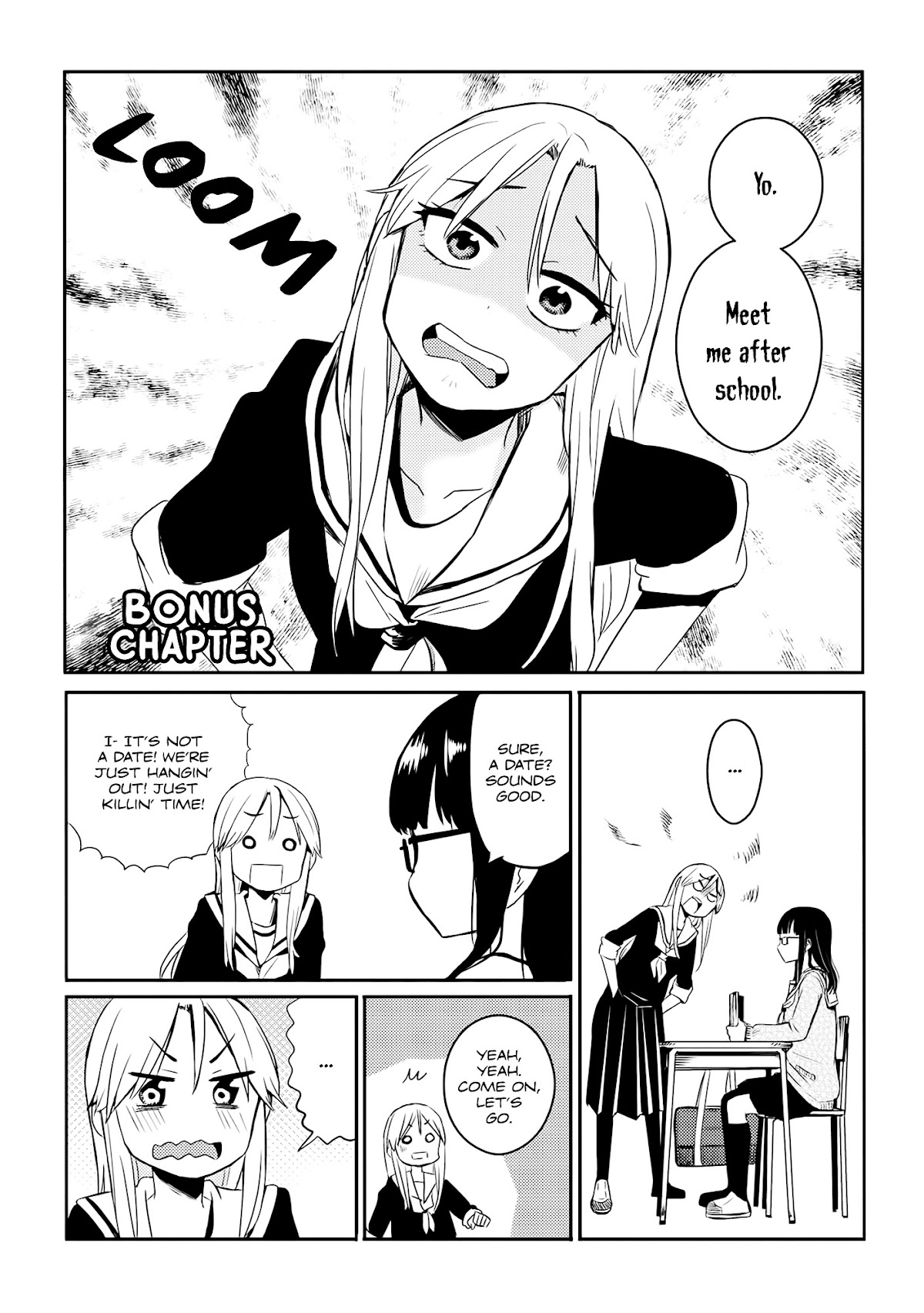 Out of the Blue! Chapter 3.5 page 3 - Chapter 3.5