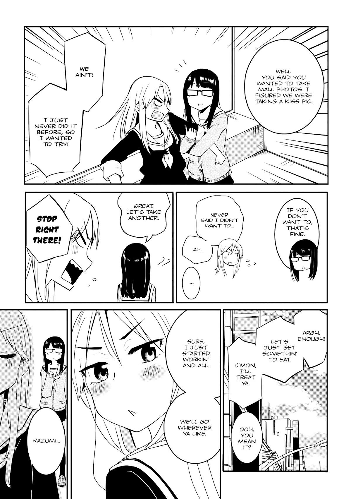Out of the Blue! Chapter 3.5 page 5 - Chapter 3.5