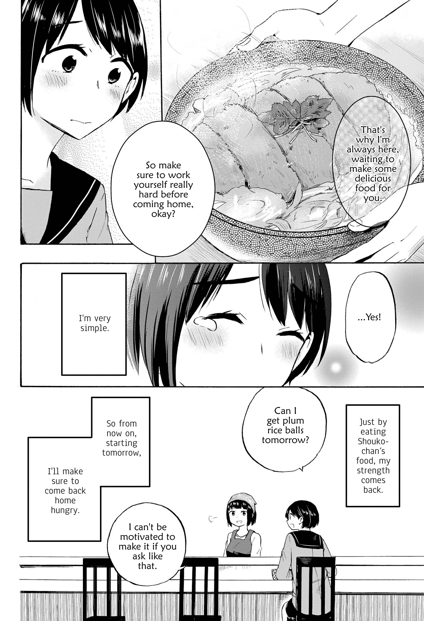 Out of the Blue! Chapter 4 page 32 - Chapter 4: Come Home Hungry [One-shot] [END]