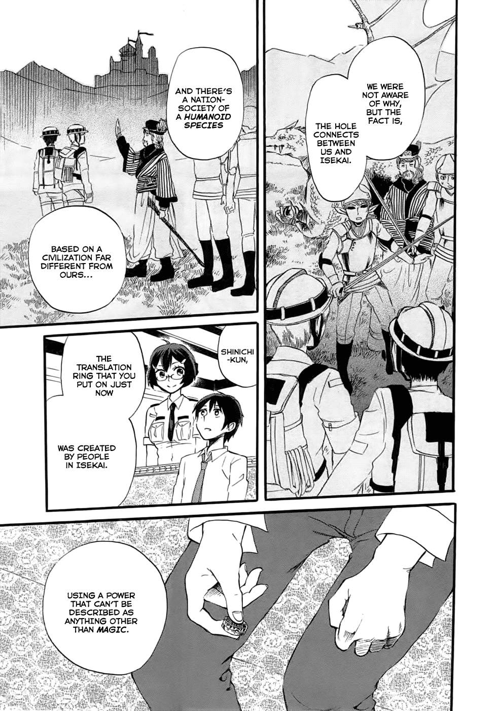 Outbreak Company - Moeru Shinryakusha Chapter 2 page 6 - Chapter 2