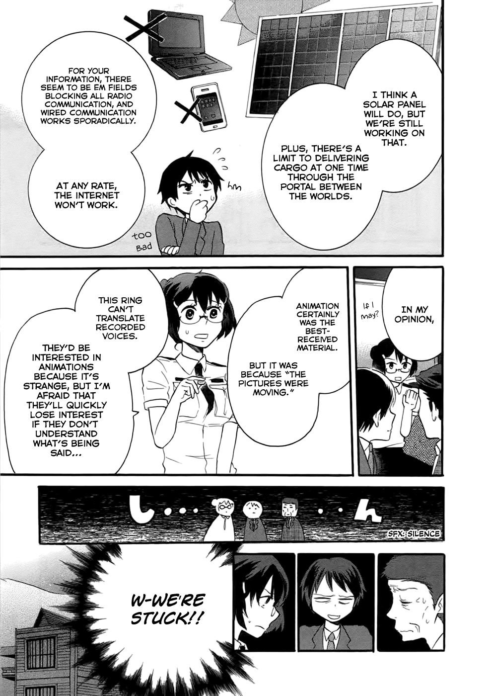 Outbreak Company - Moeru Shinryakusha Chapter 3 page 15 - Chapter 3