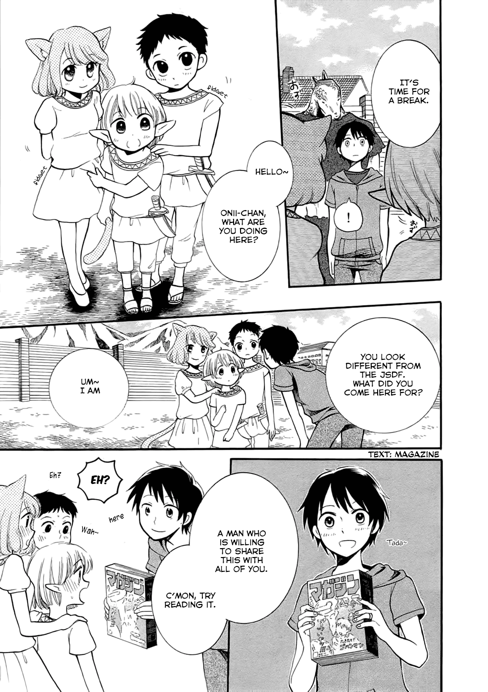 Outbreak Company - Moeru Shinryakusha Chapter 4 page 11 - Chapter 4