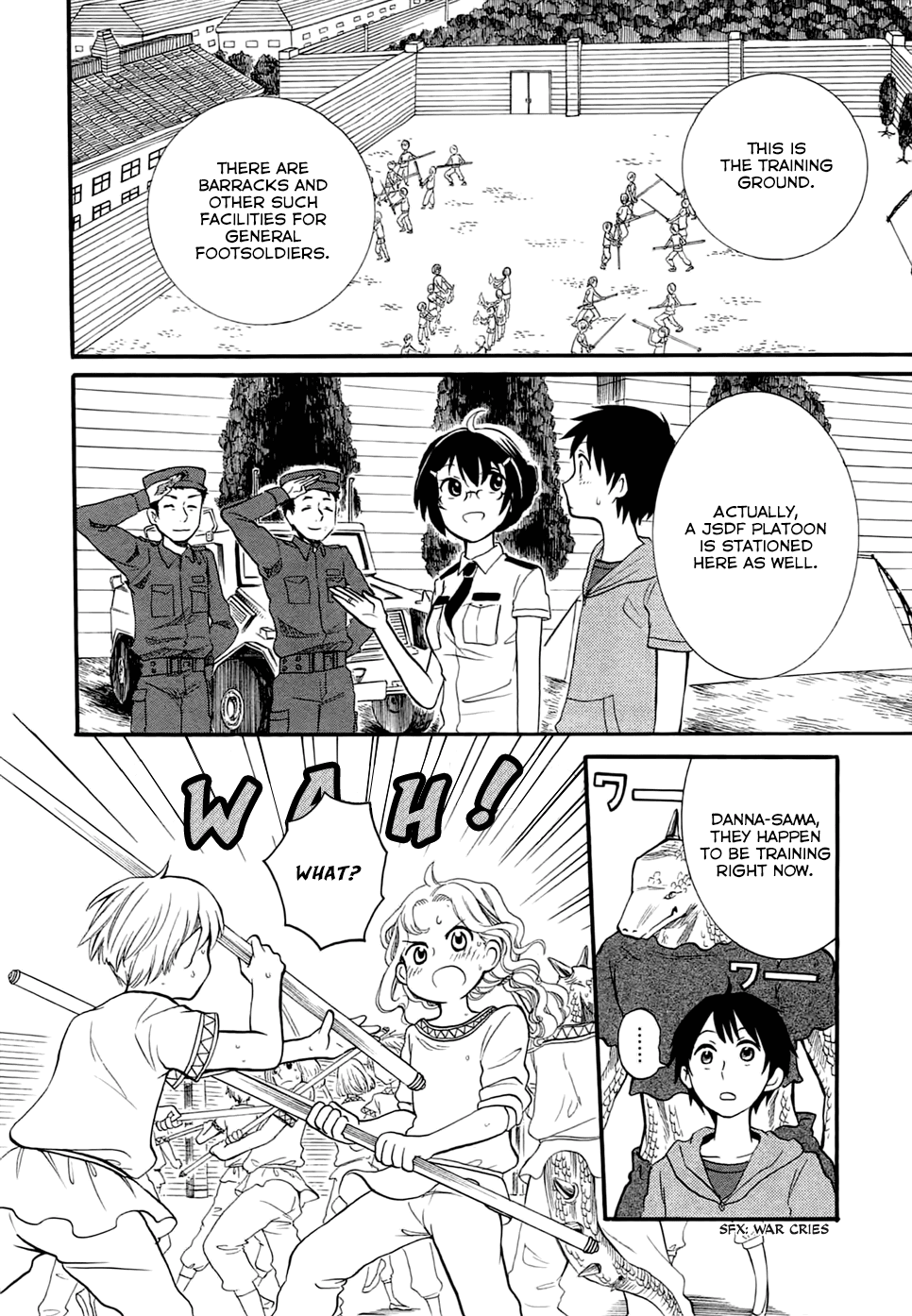 Outbreak Company - Moeru Shinryakusha Chapter 4 page 8 - Chapter 4