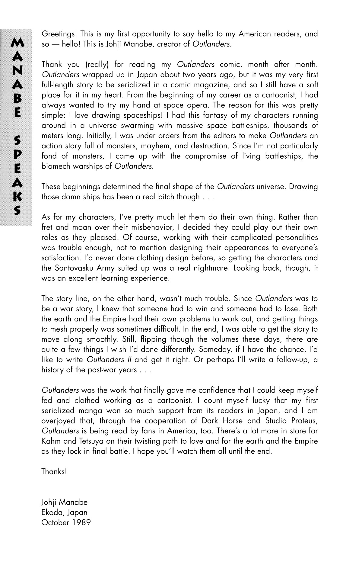Outlanders Chapter 4.5 page 21 - Chapter 4.5: Passengers!!