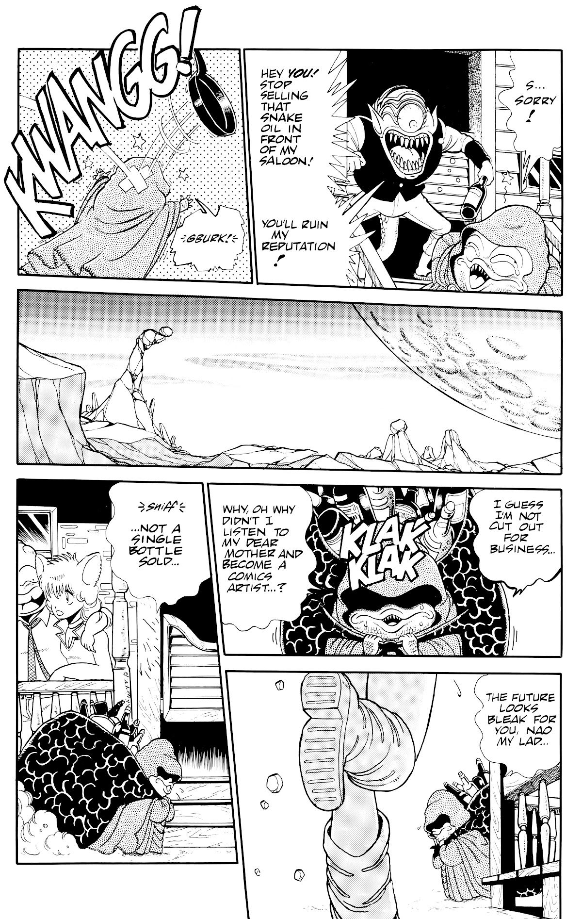 Outlanders Chapter 8.5 page 3 - Chapter 8.5: The Frontier