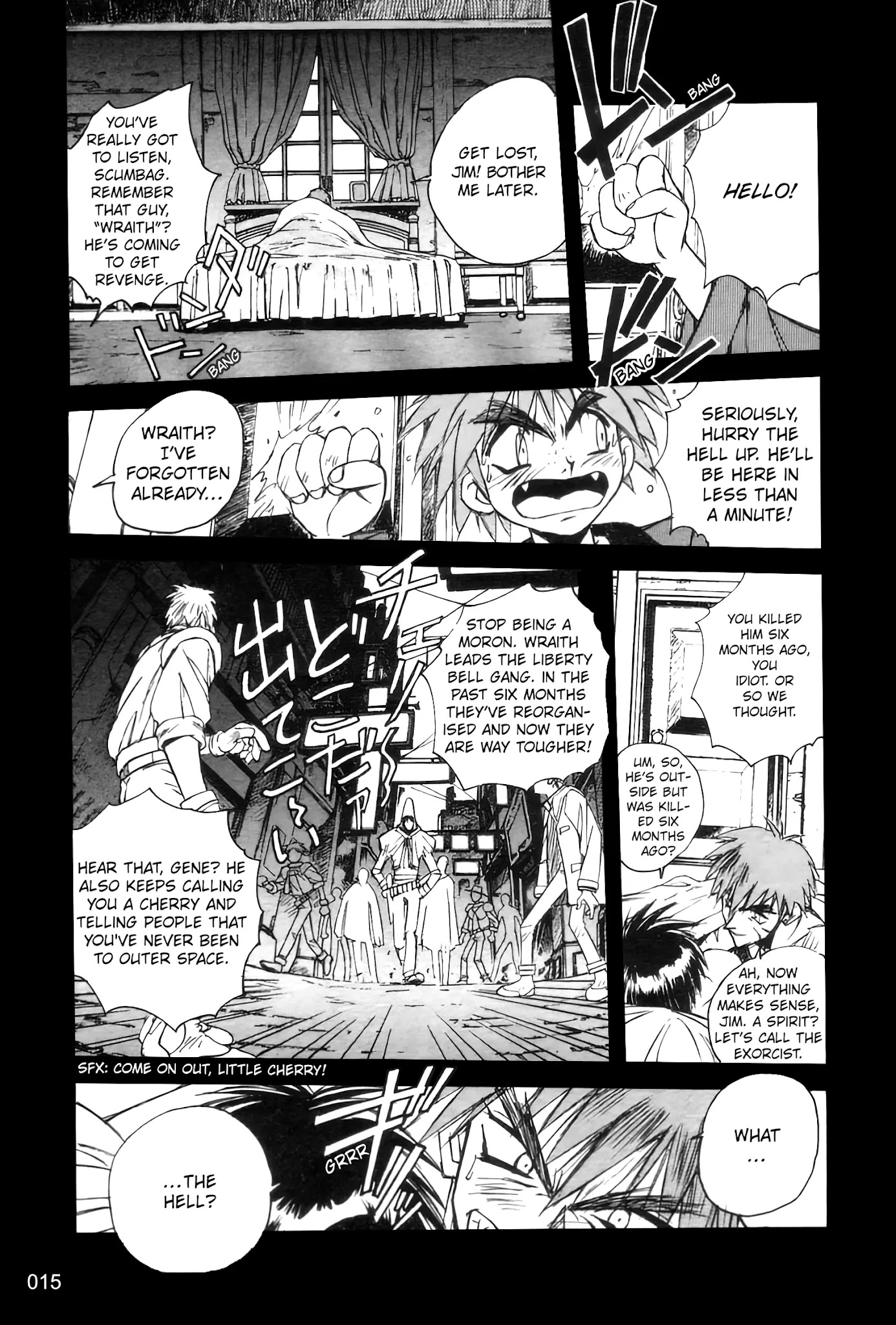 Outlaw Star Chapter 1 page 11 - Chapter 1: Fire & Ice