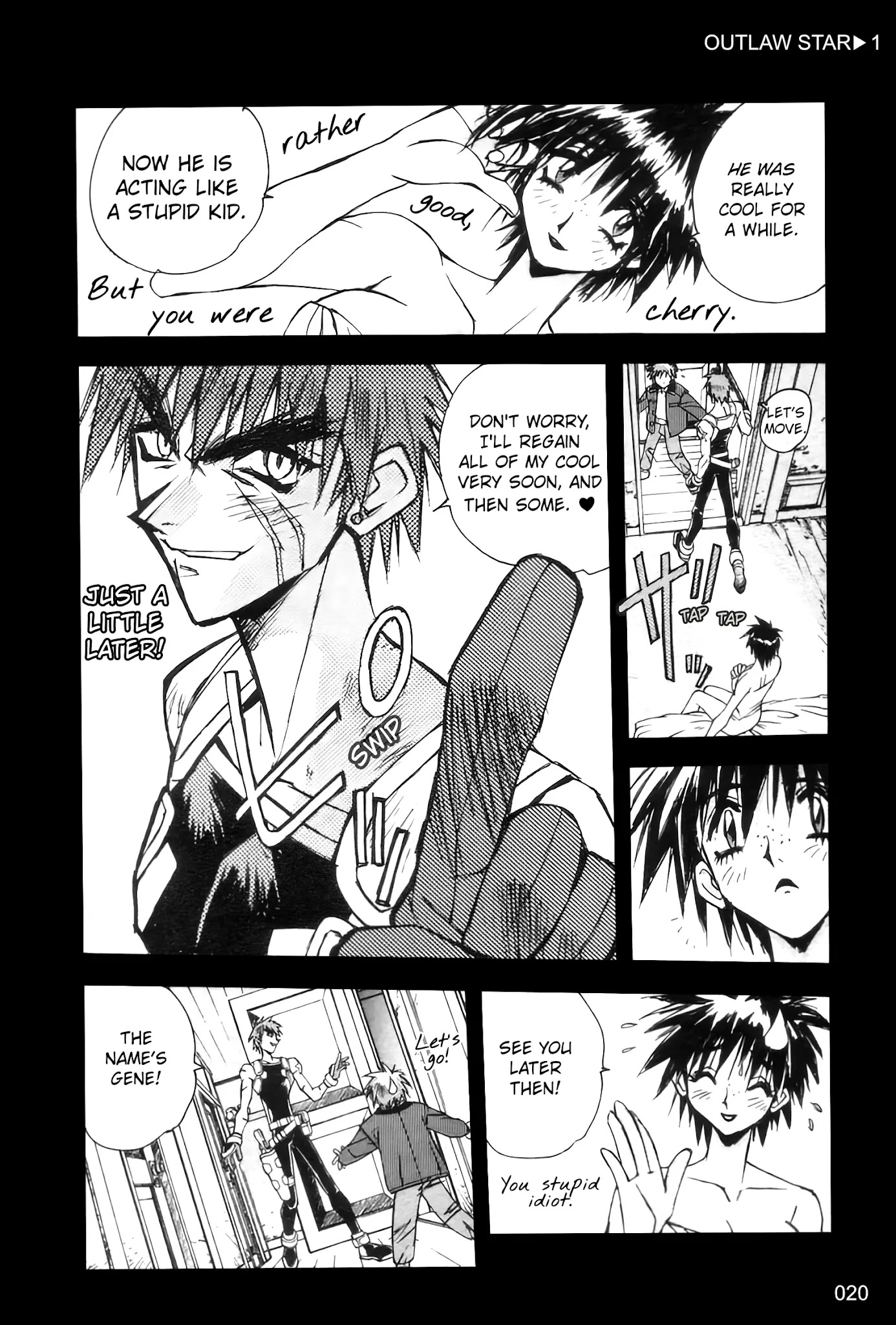 Outlaw Star Chapter 1 page 16 - Chapter 1: Fire & Ice