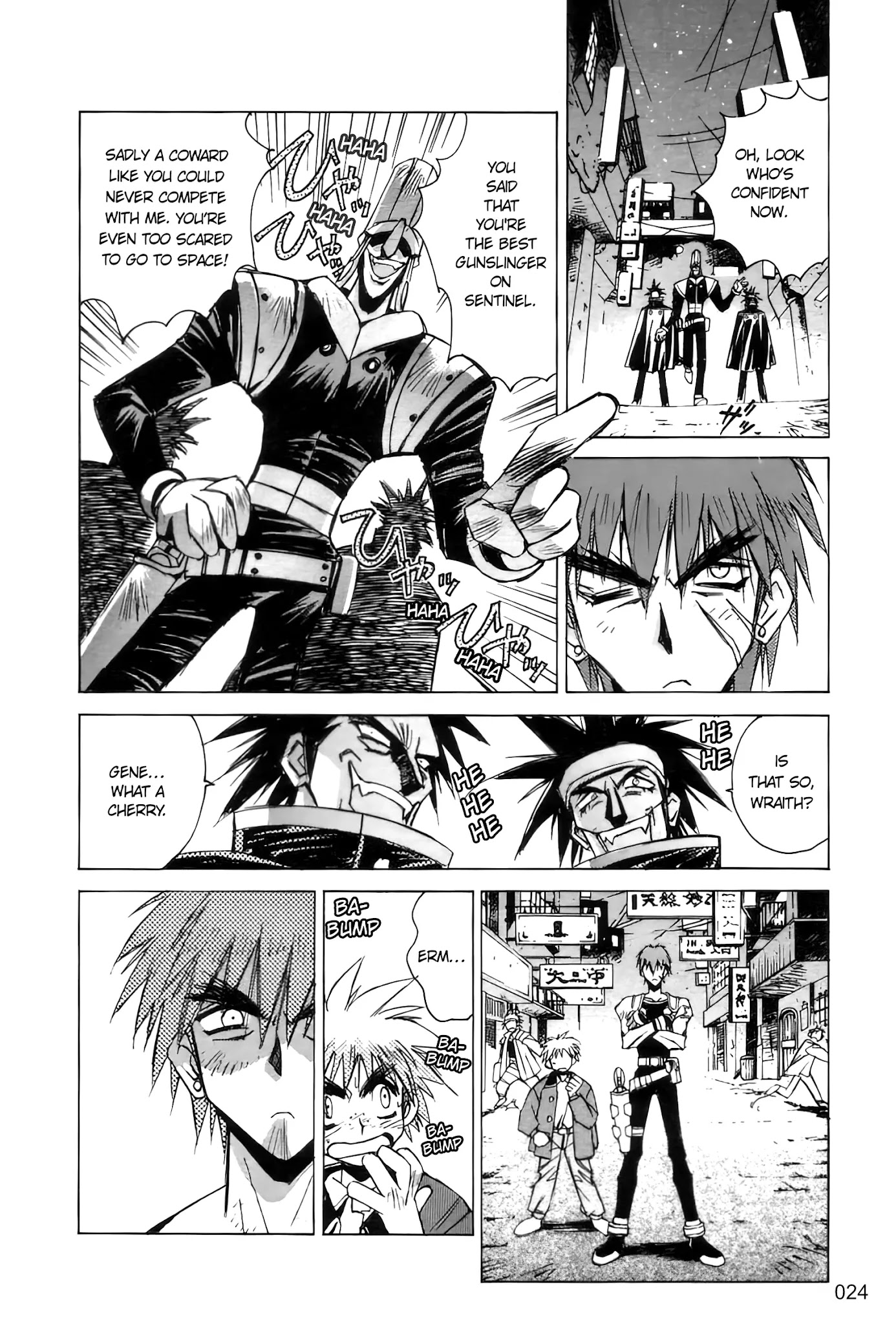Outlaw Star Chapter 1 page 20 - Chapter 1: Fire & Ice