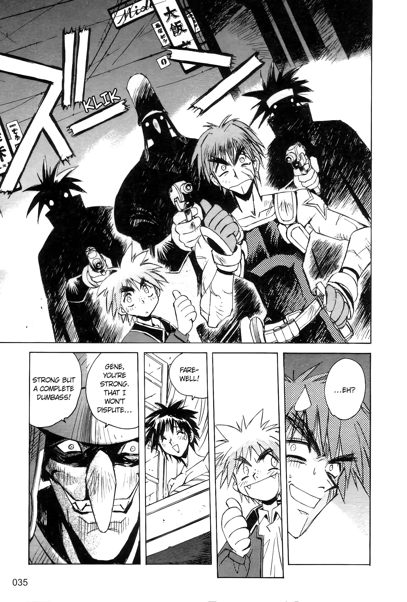 Outlaw Star Chapter 1 page 31 - Chapter 1: Fire & Ice