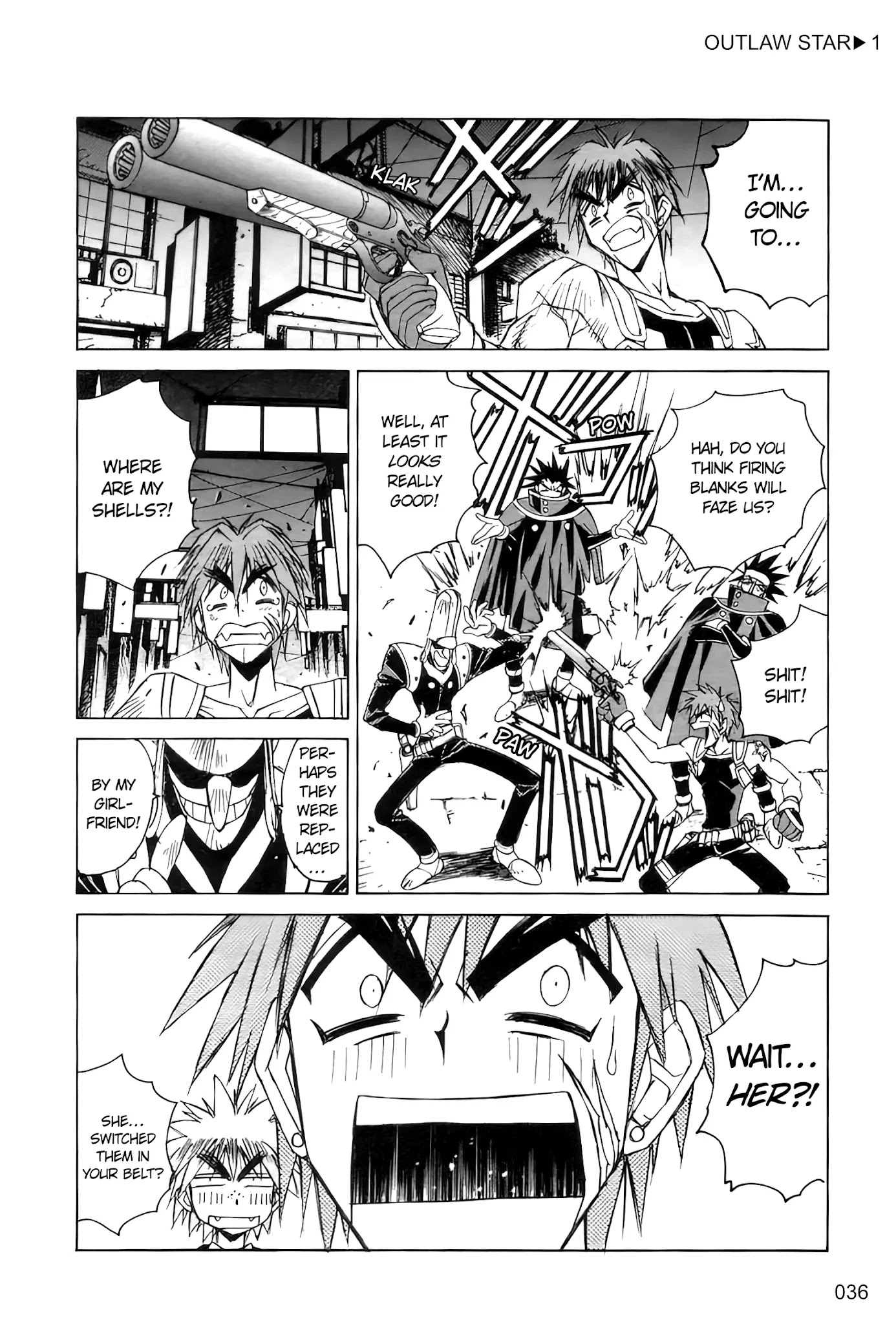 Outlaw Star Chapter 1 page 32 - Chapter 1: Fire & Ice