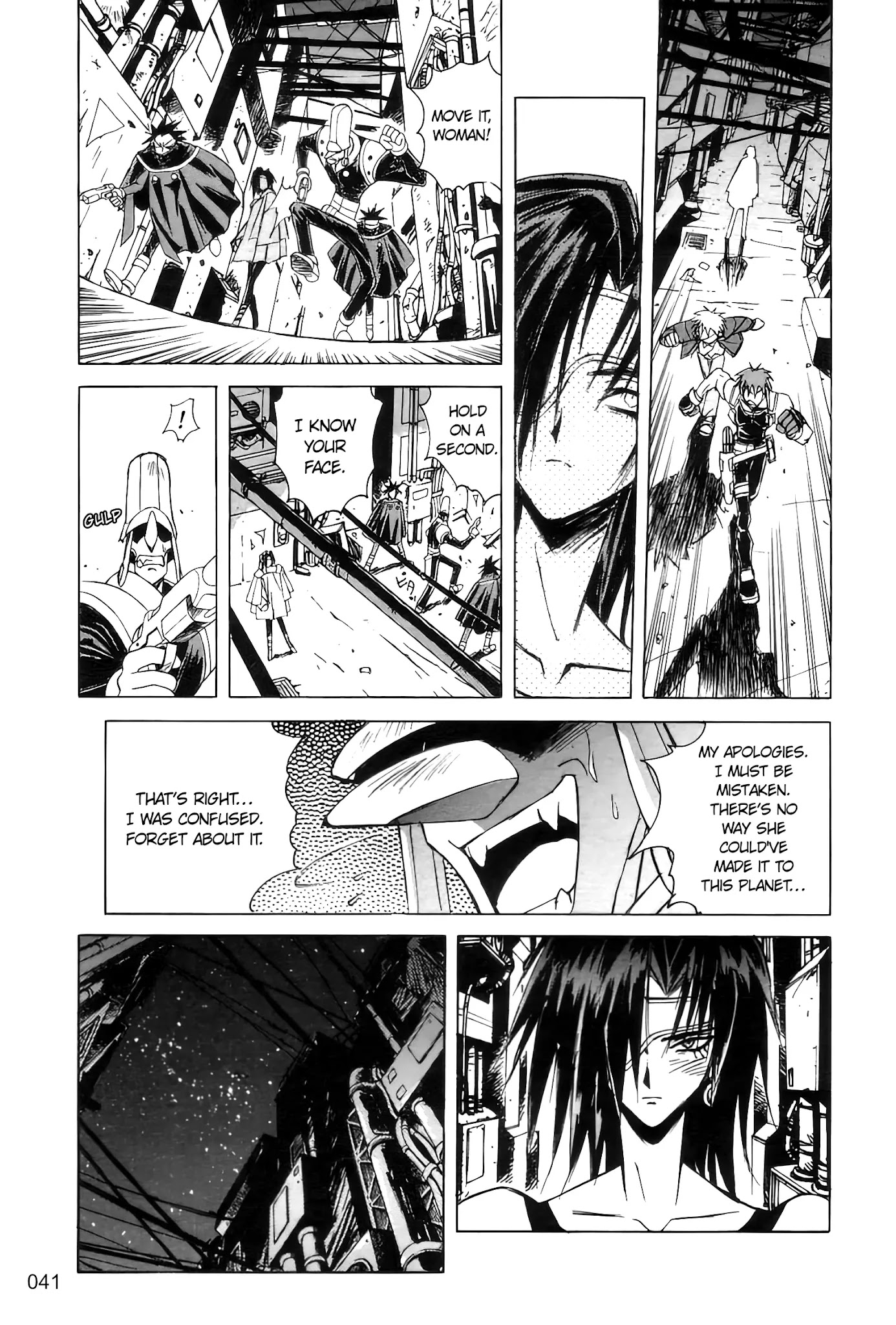 Outlaw Star Chapter 1 page 37 - Chapter 1: Fire & Ice