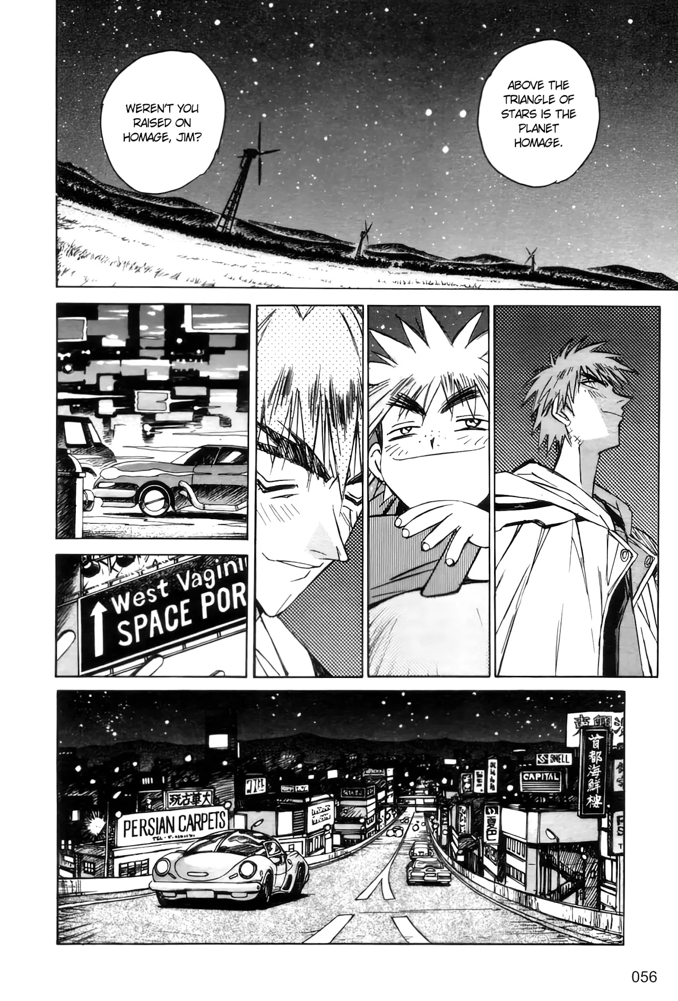 Outlaw Star Chapter 1 page 52 - Chapter 1: Fire & Ice