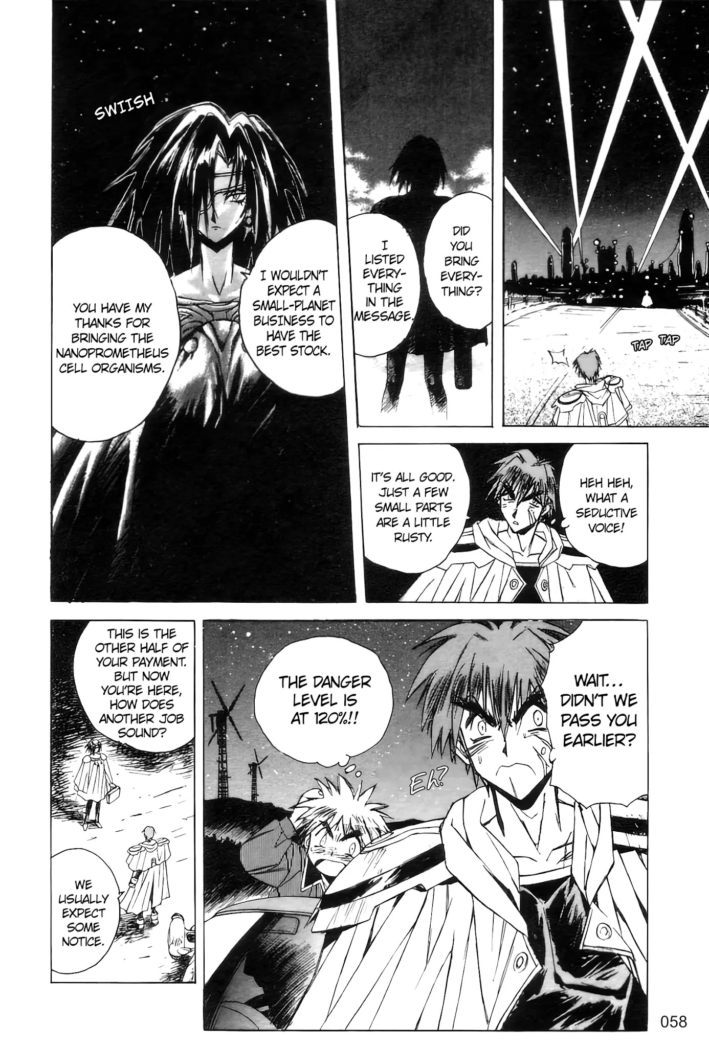 Outlaw Star Chapter 1 page 54 - Chapter 1: Fire & Ice