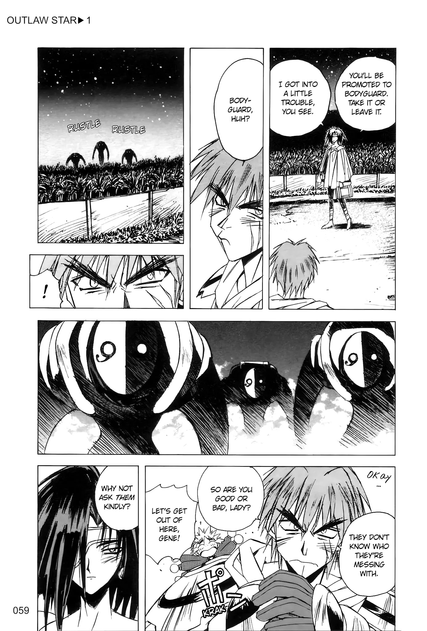 Outlaw Star Chapter 1 page 55 - Chapter 1: Fire & Ice