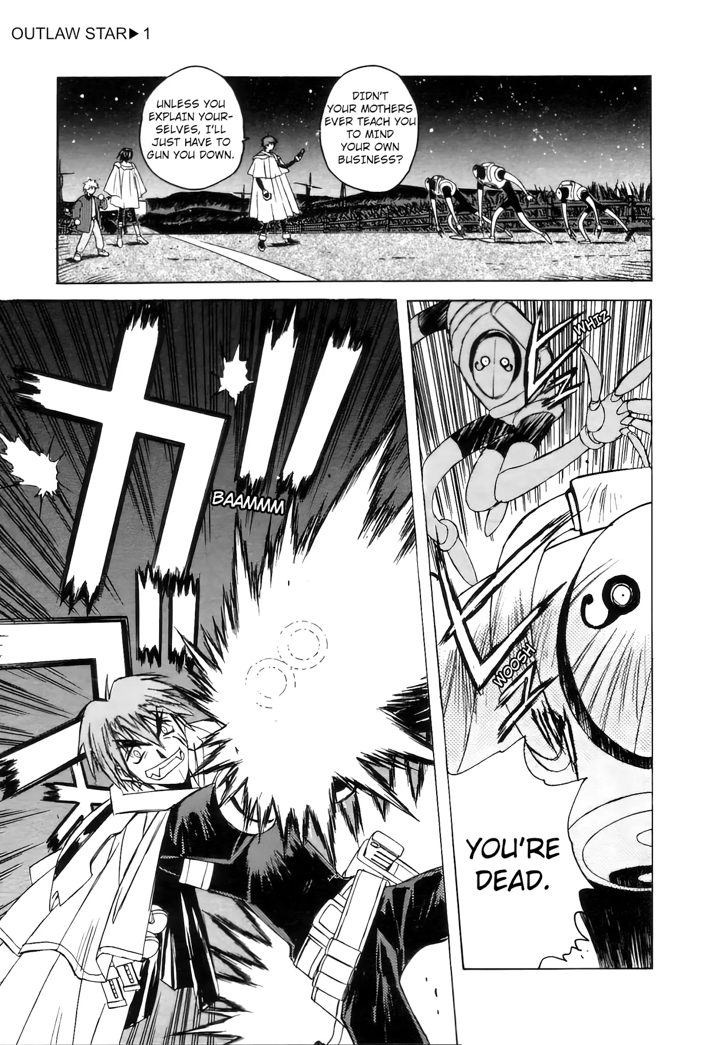 Outlaw Star Chapter 1 page 57 - Chapter 1: Fire & Ice