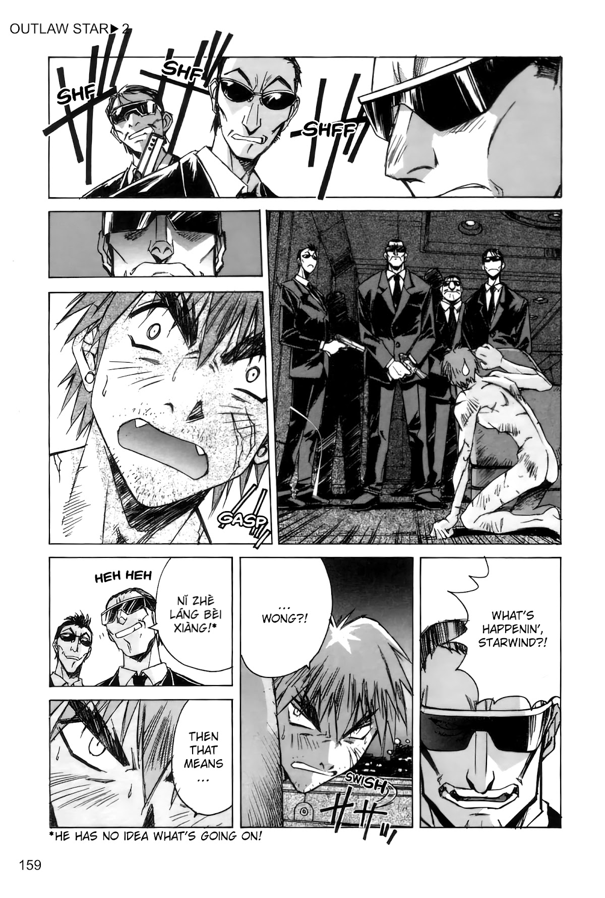Outlaw Star Chapter 10 page 15 - Chapter 10: Crossroad Blues