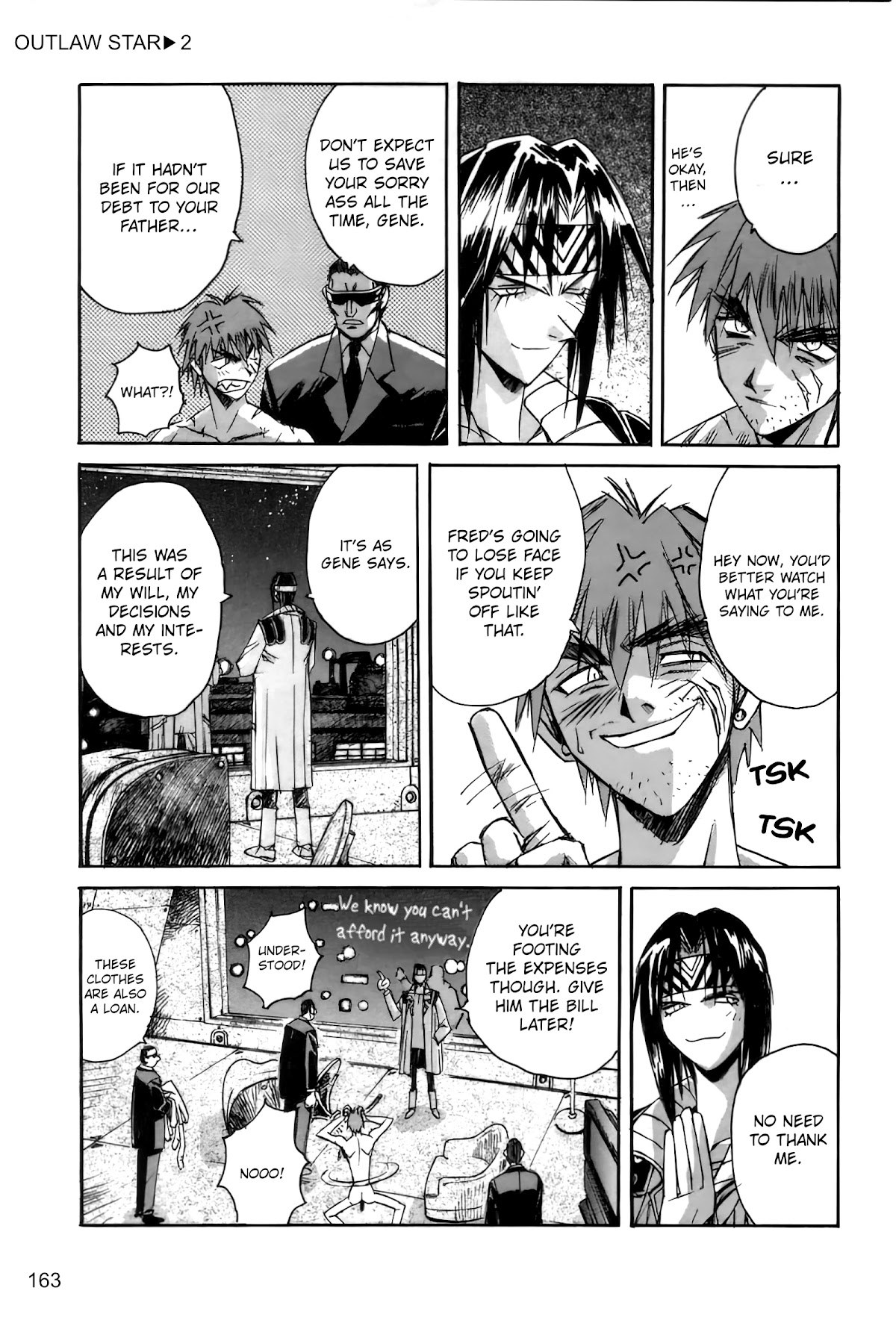 Outlaw Star Chapter 10 page 19 - Chapter 10: Crossroad Blues