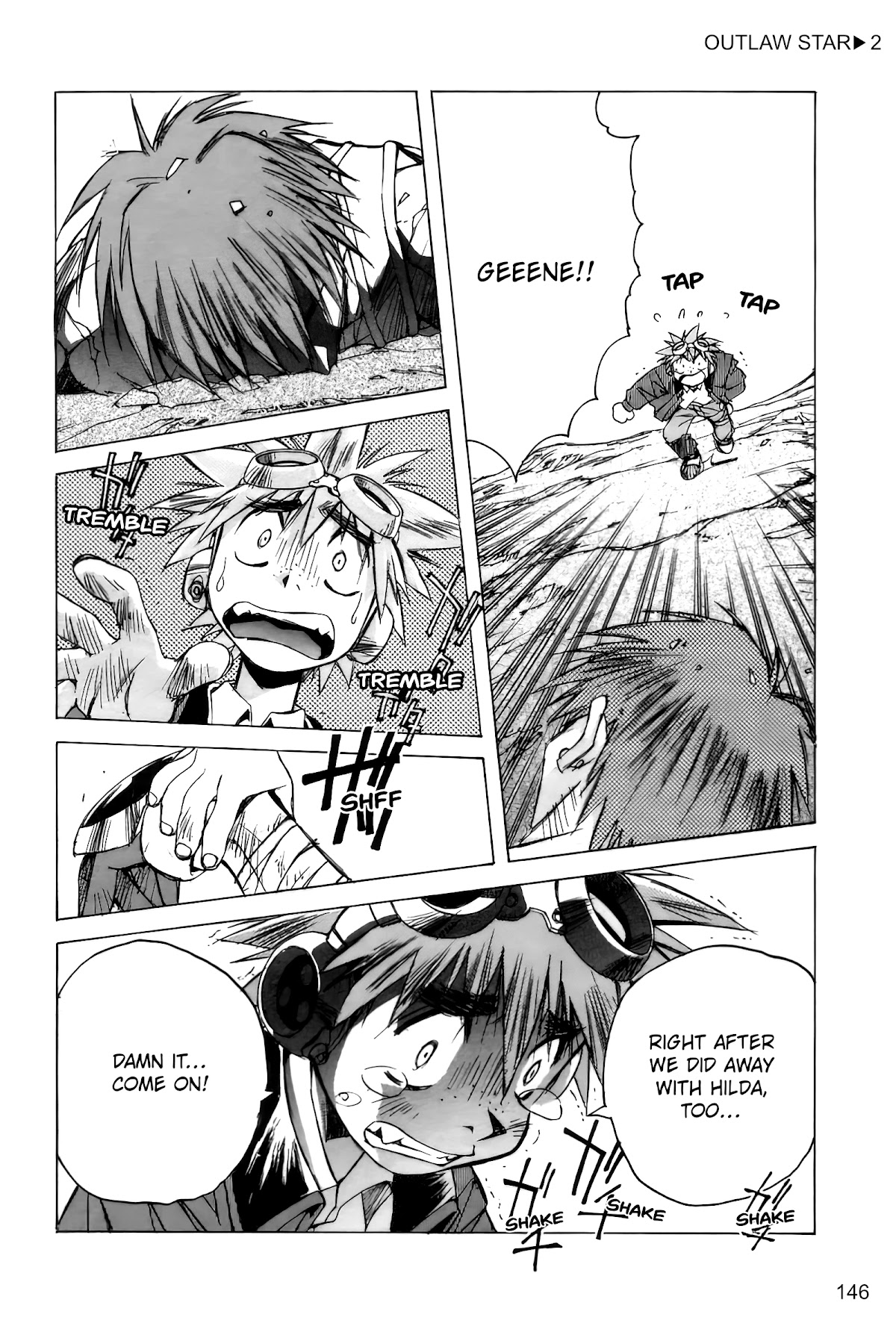 Outlaw Star Chapter 10 page 2 - Chapter 10: Crossroad Blues