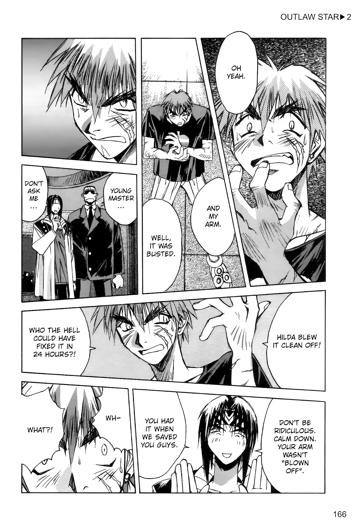 Outlaw Star Chapter 10 page 22 - Chapter 10: Crossroad Blues