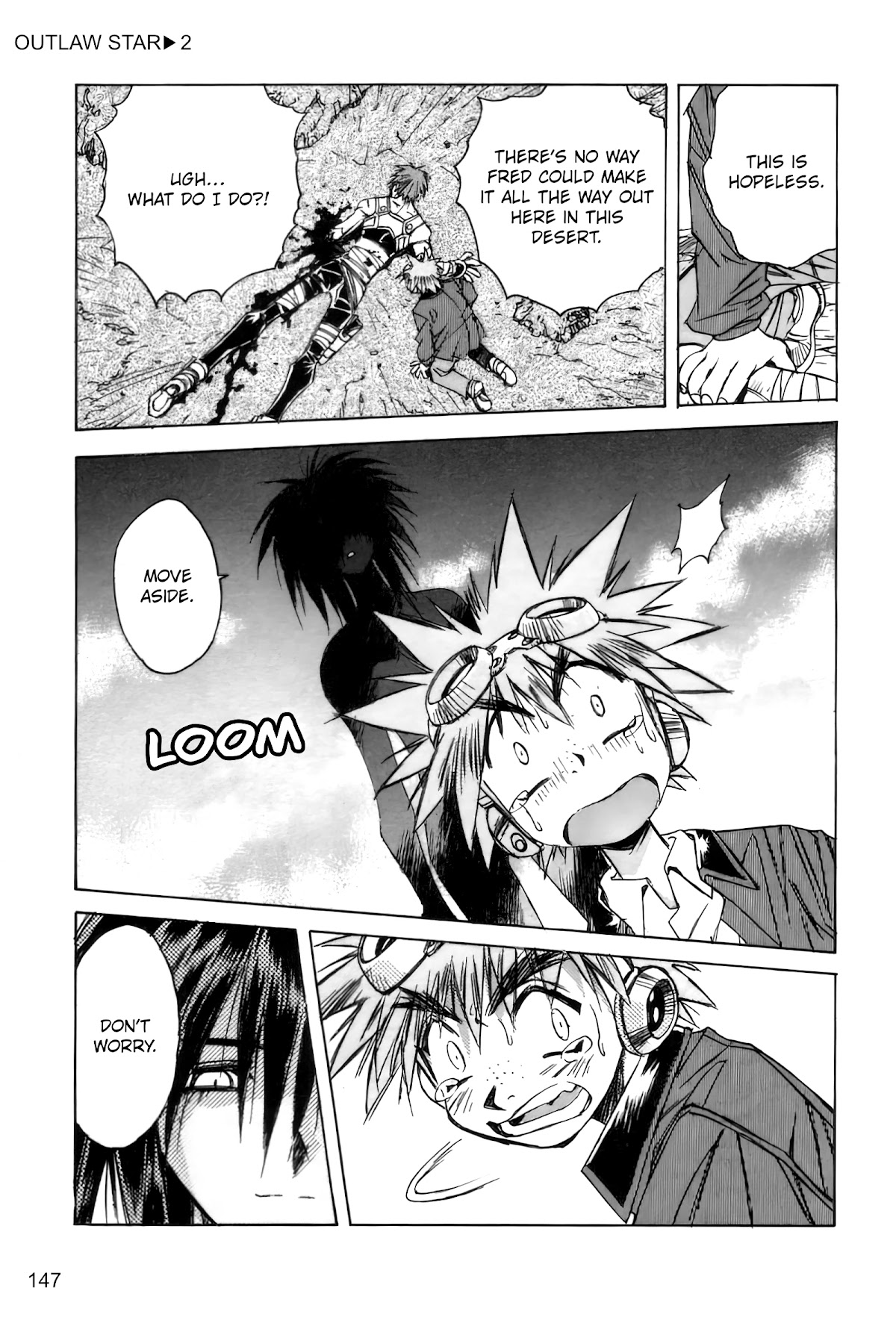 Outlaw Star Chapter 10 page 3 - Chapter 10: Crossroad Blues