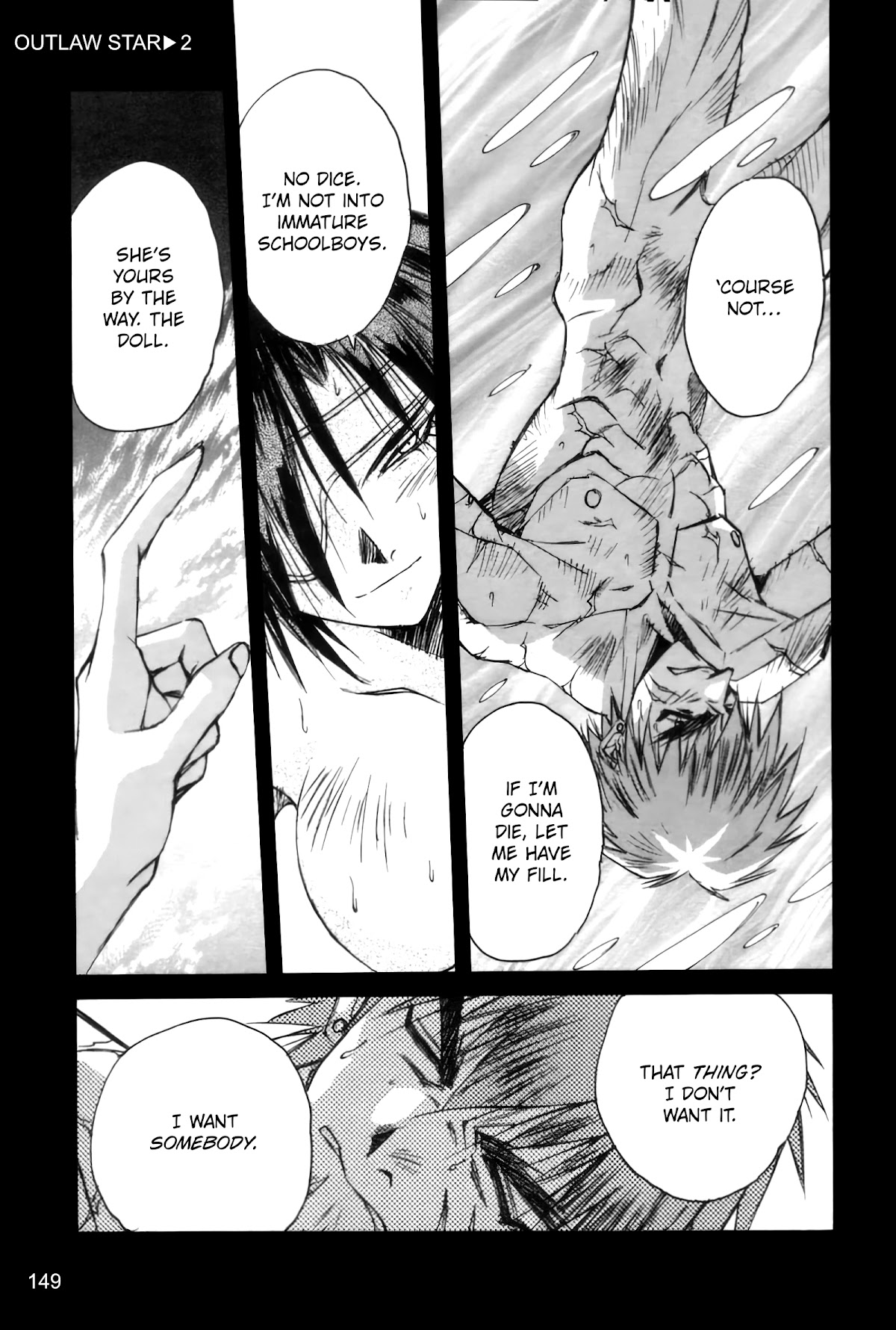Outlaw Star Chapter 10 page 5 - Chapter 10: Crossroad Blues