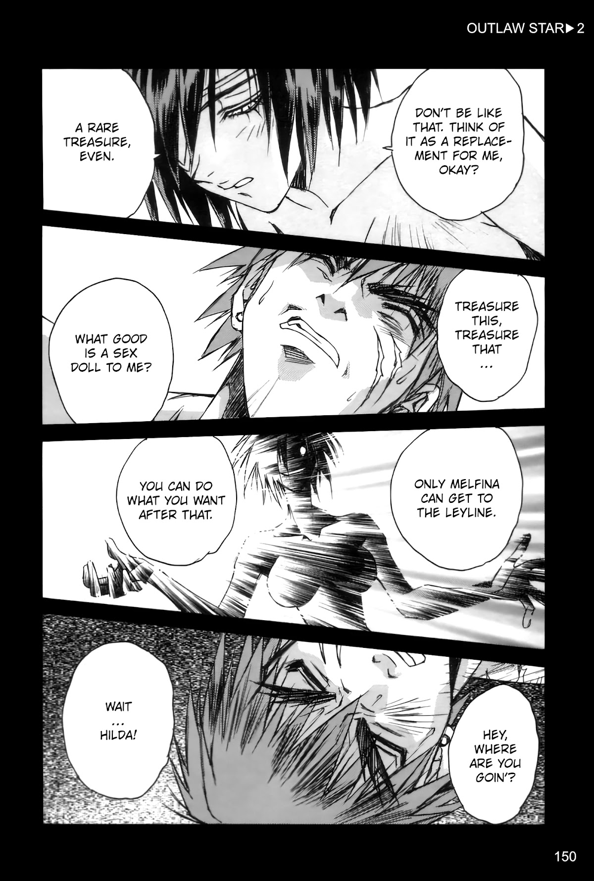 Outlaw Star Chapter 10 page 6 - Chapter 10: Crossroad Blues
