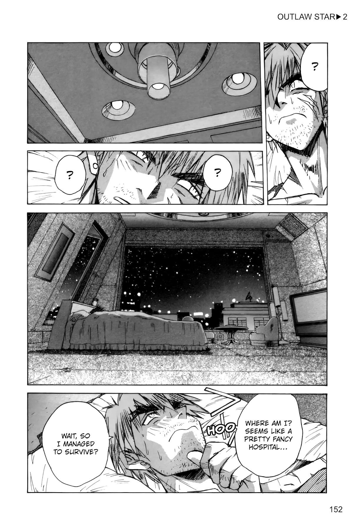 Outlaw Star Chapter 10 page 8 - Chapter 10: Crossroad Blues