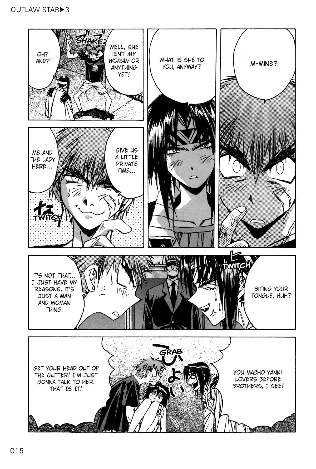 Outlaw Star Chapter 11 page 11 - Chapter 11: Honky Tonk Women