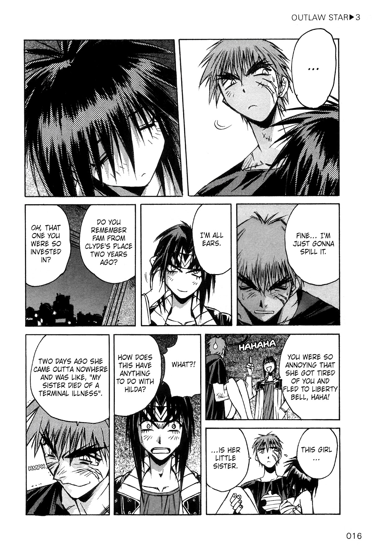 Outlaw Star Chapter 11 page 12 - Chapter 11: Honky Tonk Women