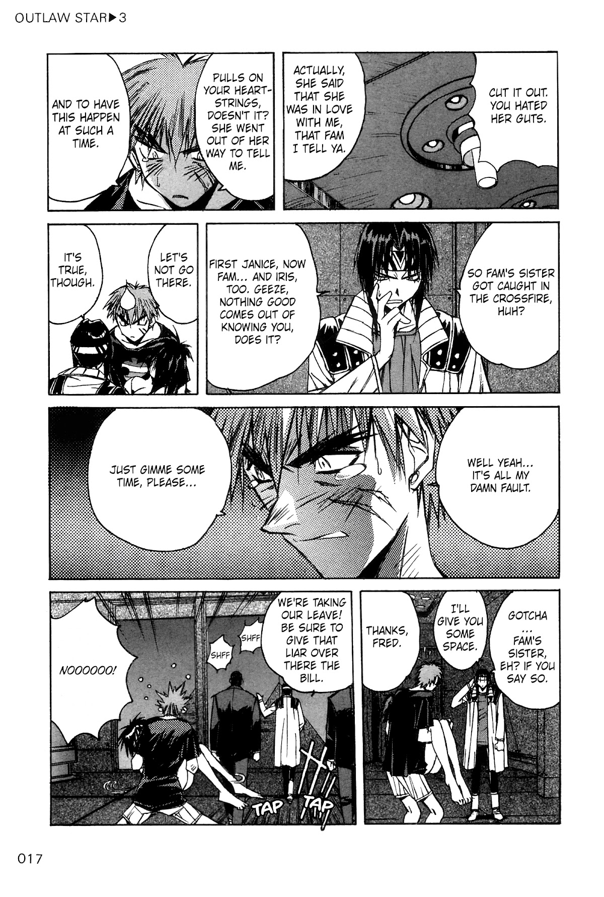 Outlaw Star Chapter 11 page 13 - Chapter 11: Honky Tonk Women