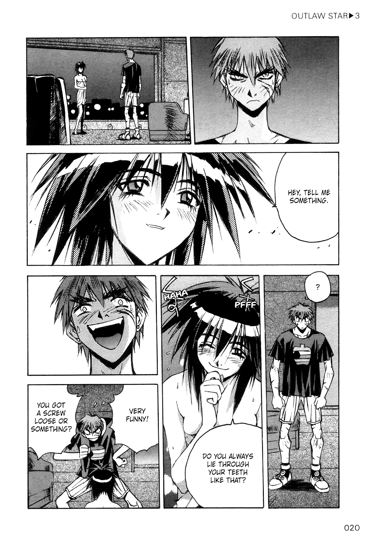 Outlaw Star Chapter 11 page 16 - Chapter 11: Honky Tonk Women