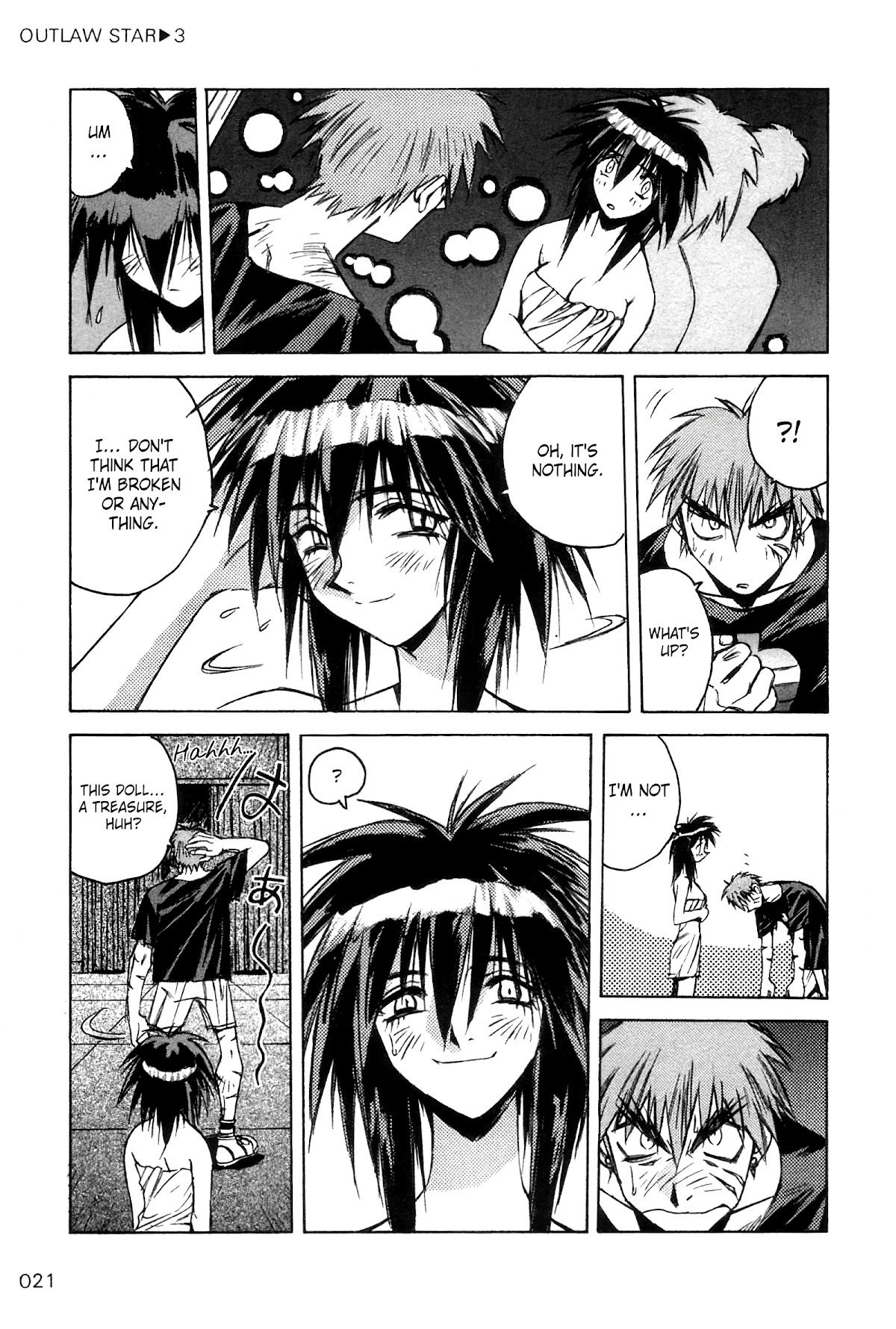 Outlaw Star Chapter 11 page 17 - Chapter 11: Honky Tonk Women