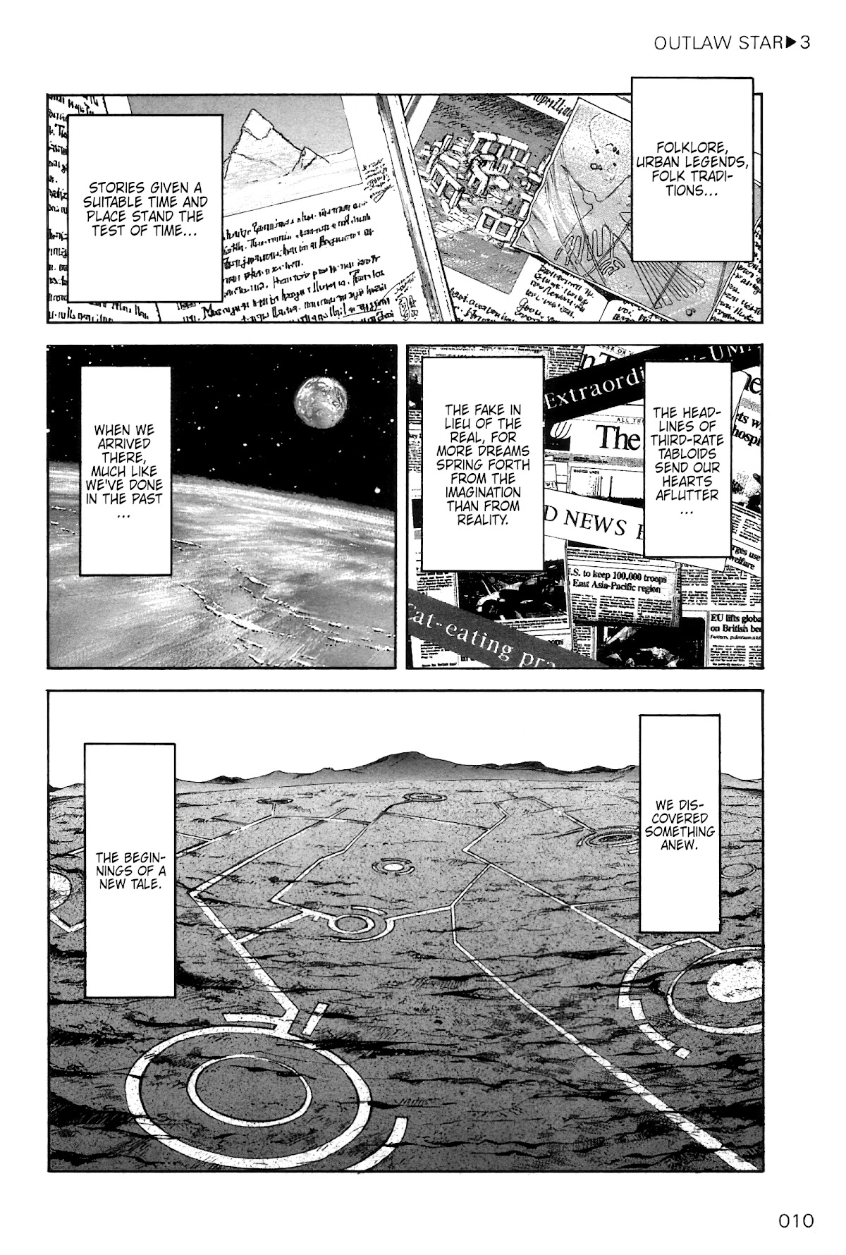 Outlaw Star Chapter 11 page 6 - Chapter 11: Honky Tonk Women