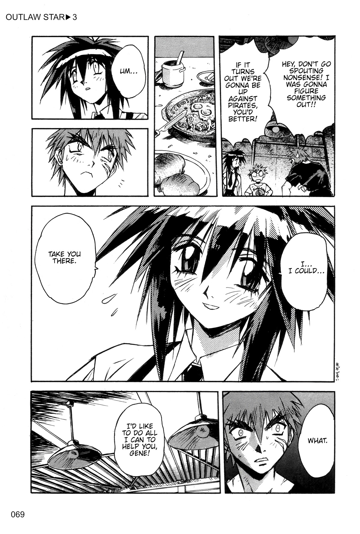 Outlaw Star Chapter 13 page 11 - Chapter 13: Open Your Eyes
