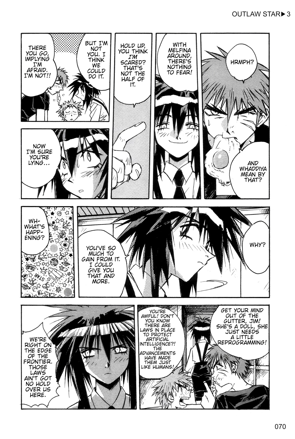 Outlaw Star Chapter 13 page 12 - Chapter 13: Open Your Eyes