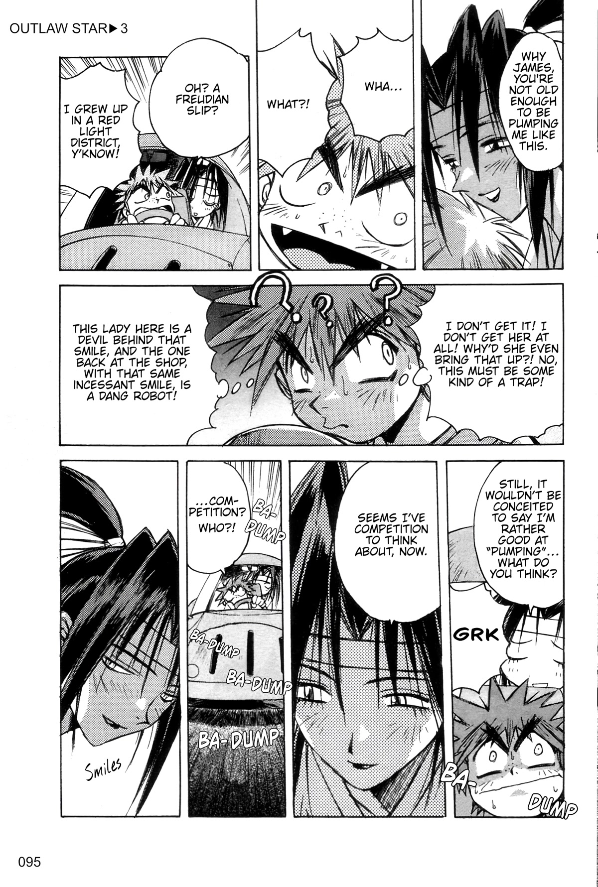 Outlaw Star Chapter 14 page 14 - Chapter 14: Last Train Form