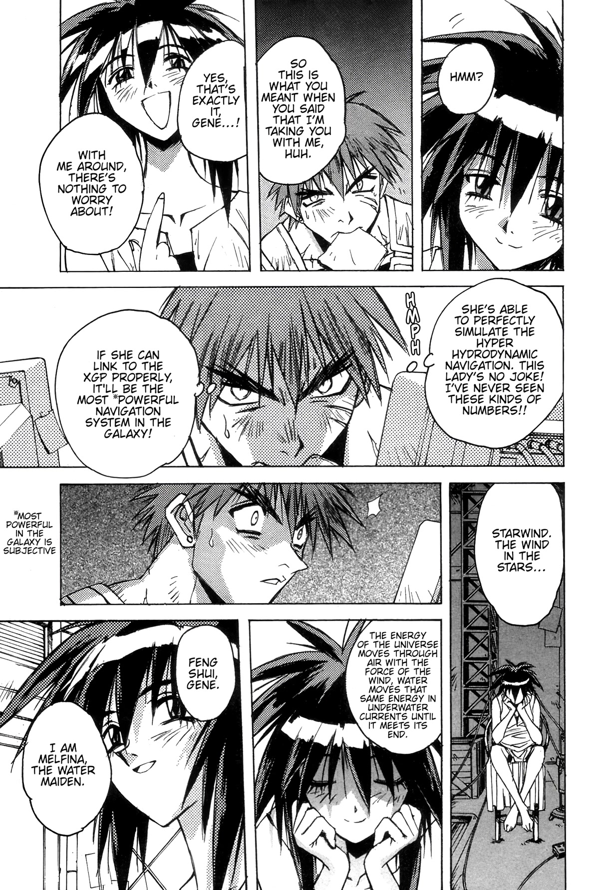 Outlaw Star Chapter 14 page 16 - Chapter 14: Last Train Form