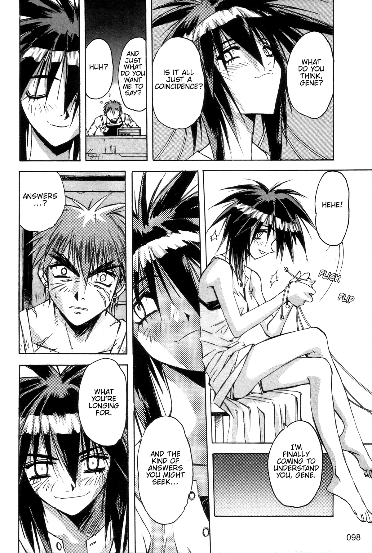 Outlaw Star Chapter 14 page 17 - Chapter 14: Last Train Form