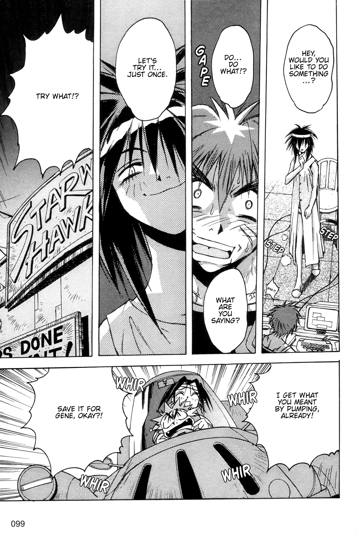 Outlaw Star Chapter 14 page 18 - Chapter 14: Last Train Form