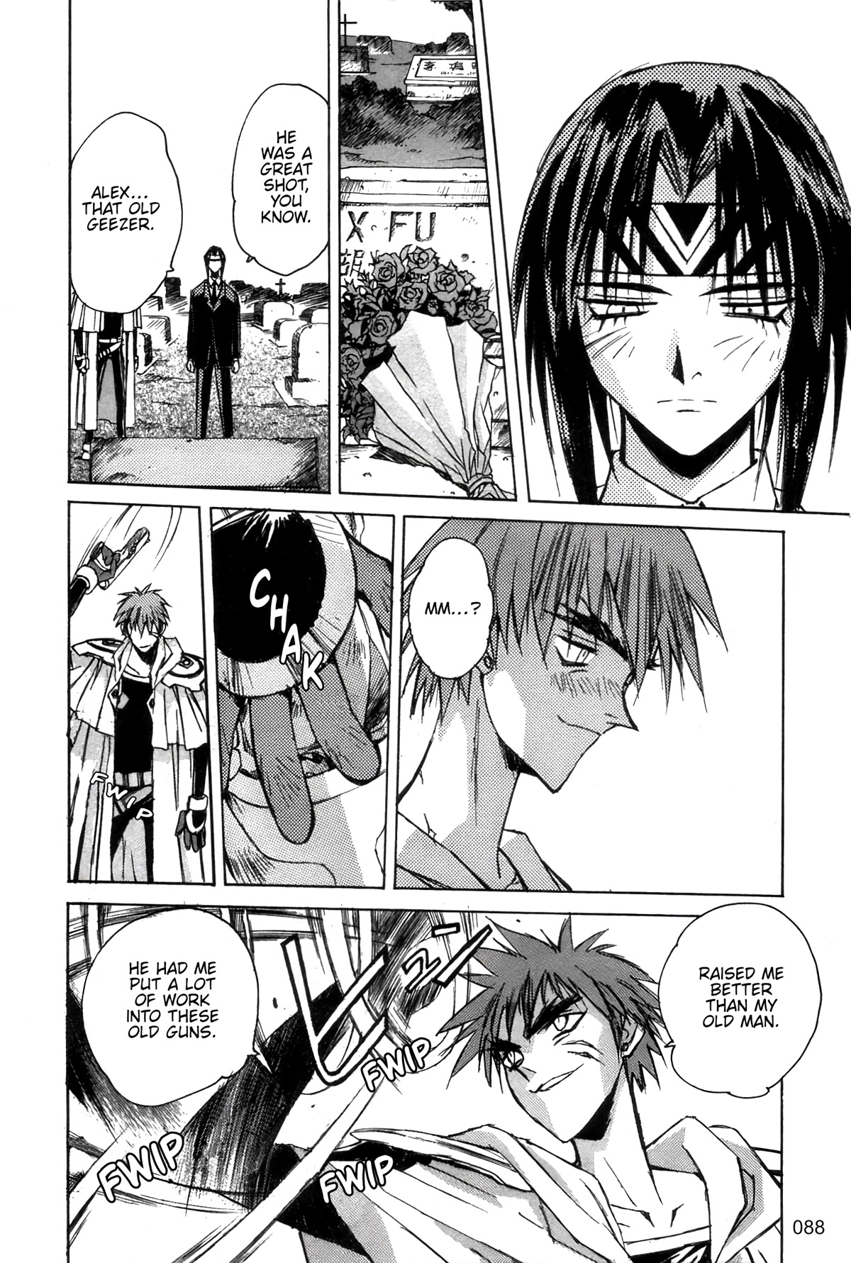 Outlaw Star Chapter 14 page 7 - Chapter 14: Last Train Form